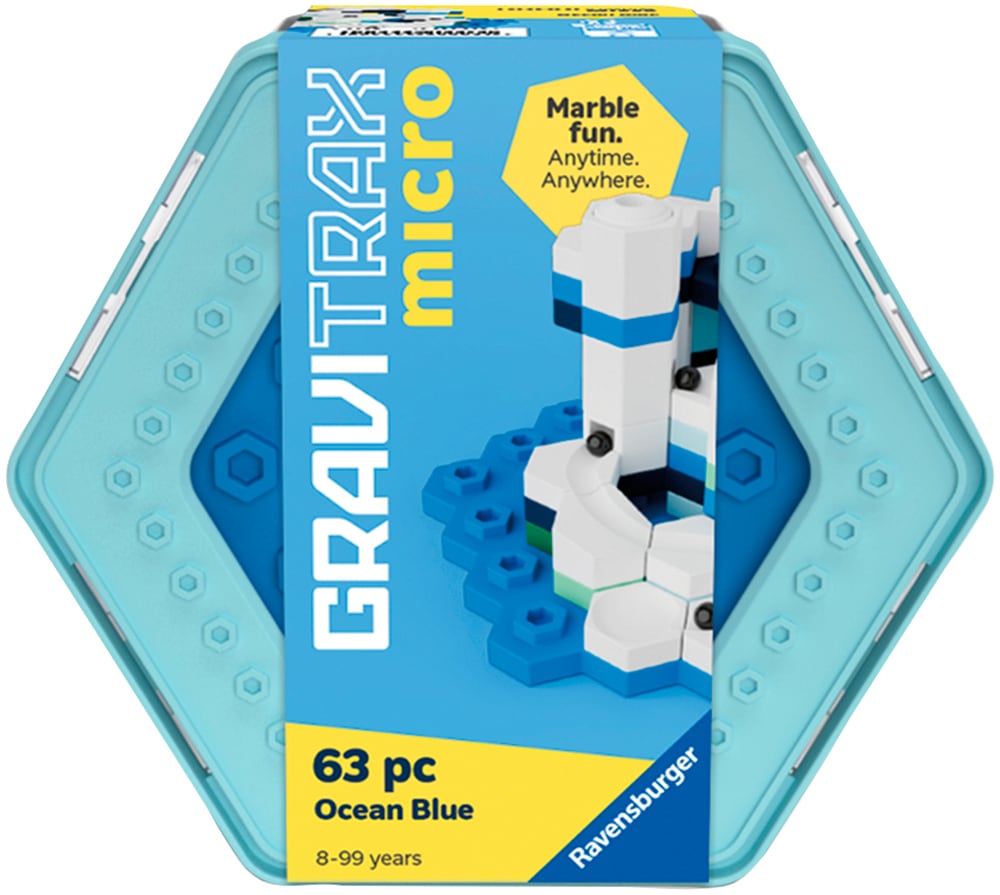 Ravensburger Kugelbahn-Bausatz »GraviTrax micro - Ocean Blue« Made in Europe