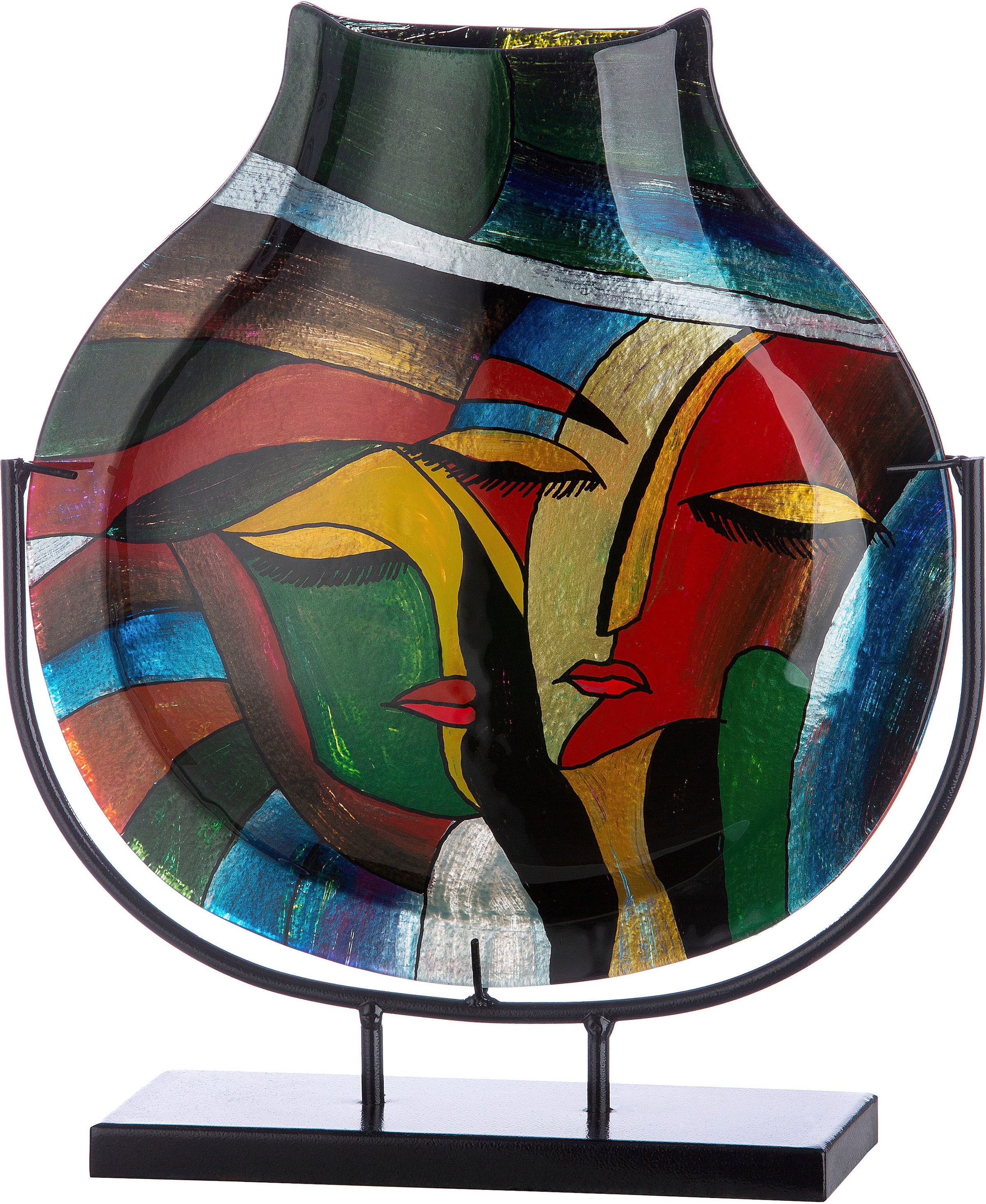 Casablanca by Gilde Dekovase »Vero«, (1 St.), dekorative Vase aus Glas,  Dekoobjekt bestellen | BAUR