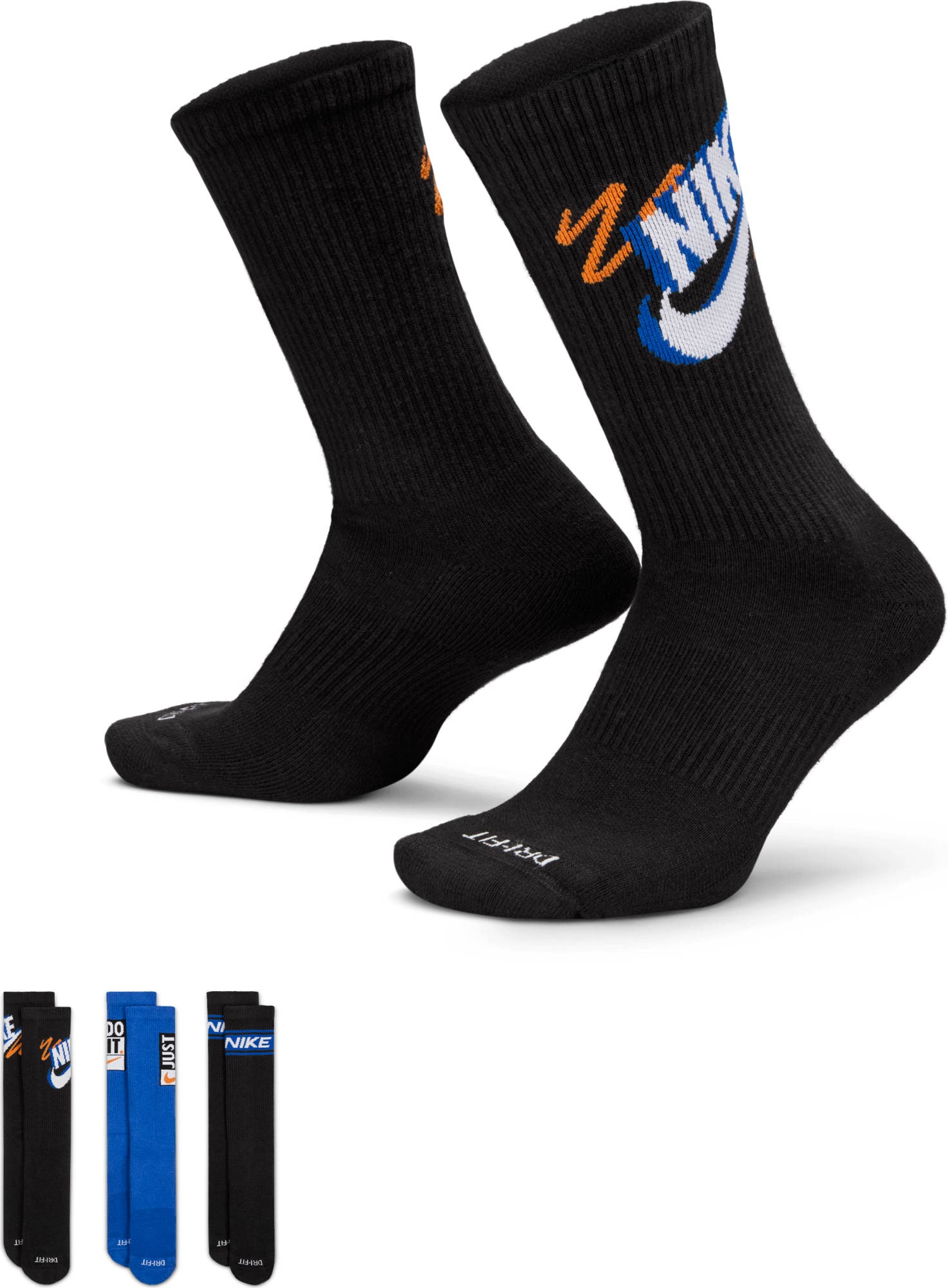 Nike Funktionssocken "U NK ED PLS CREW 3PR SPORT 144" günstig online kaufen