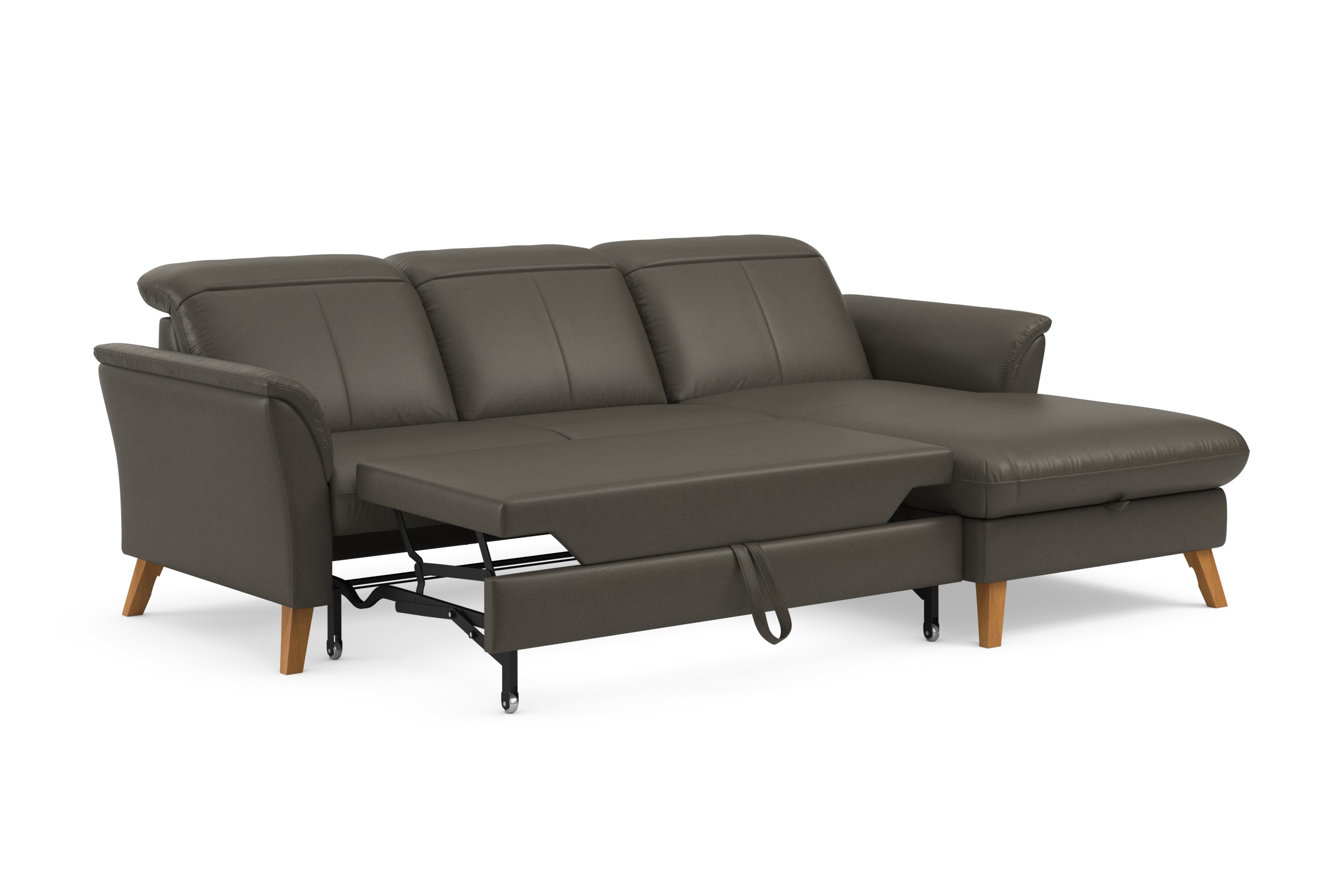 sit&more Ecksofa »Romero L-Form«, wahlweise mit oder ohne Relax-Funktion, Bettfunktion, Bettkasten
