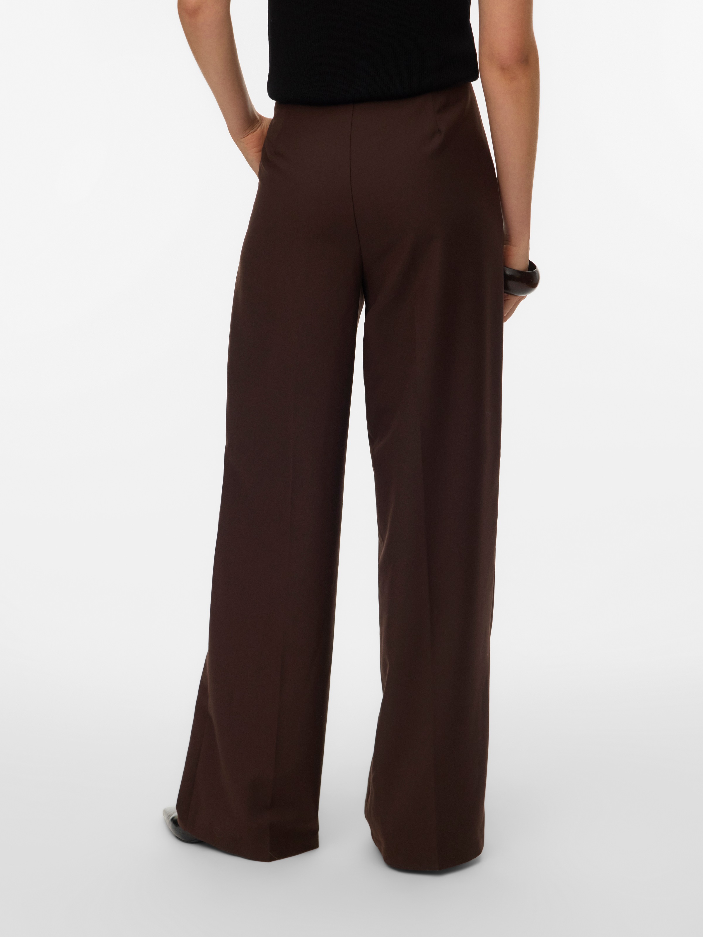 Vero Moda Anzughose "VMHAILEY HW WIDE PLEAT PANT NOOS" Hose mit weitem Bein günstig online kaufen