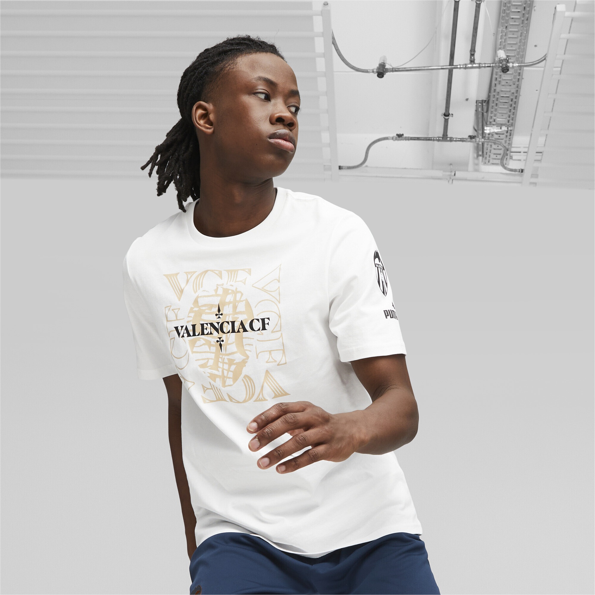 PUMA T-Shirt »Valencia CF FtblCore T-Shirt Herren«