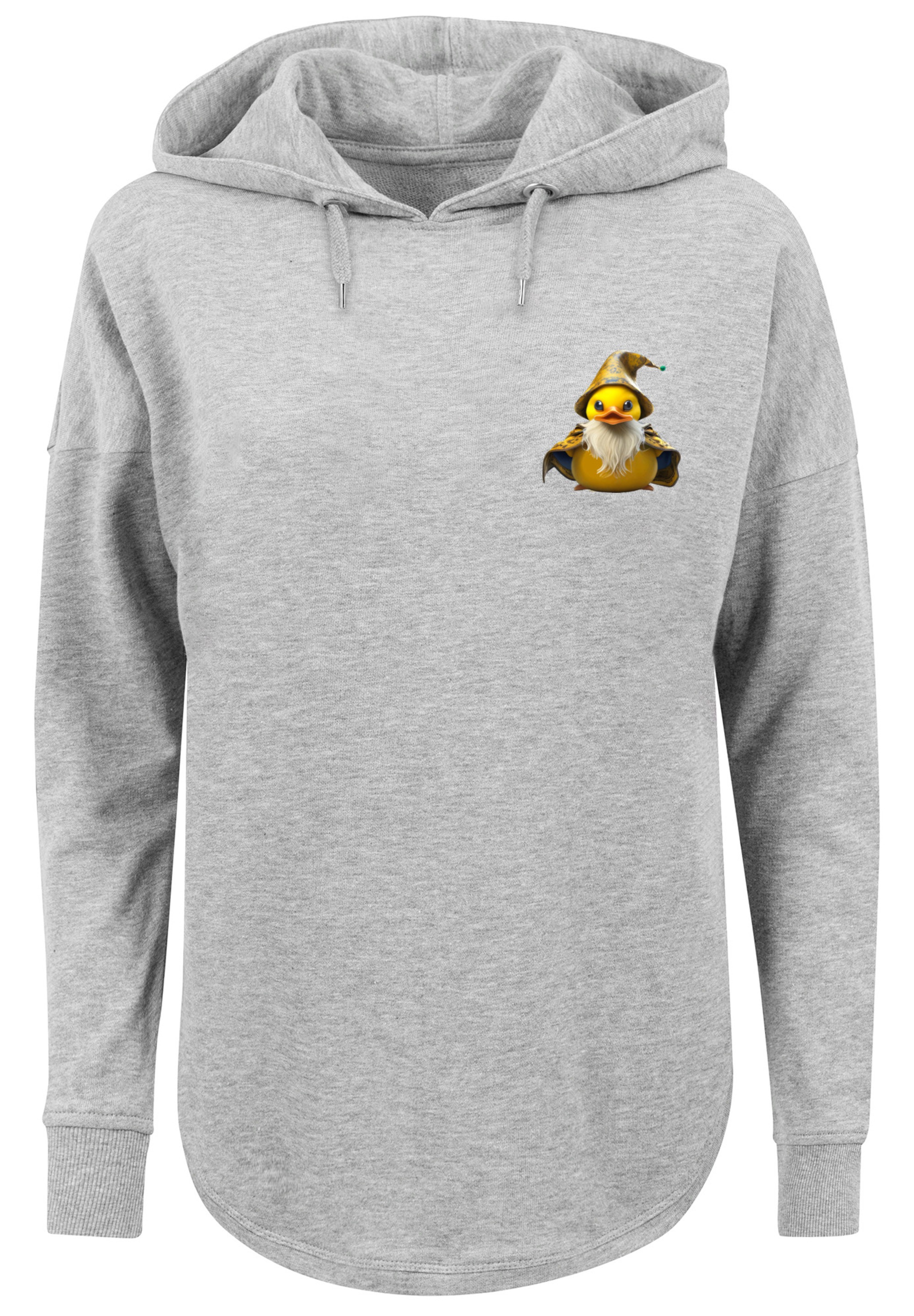 F4NT4STIC Kapuzenpullover »Rubber Duck Wizard OVERSIZE HOODIE« Print