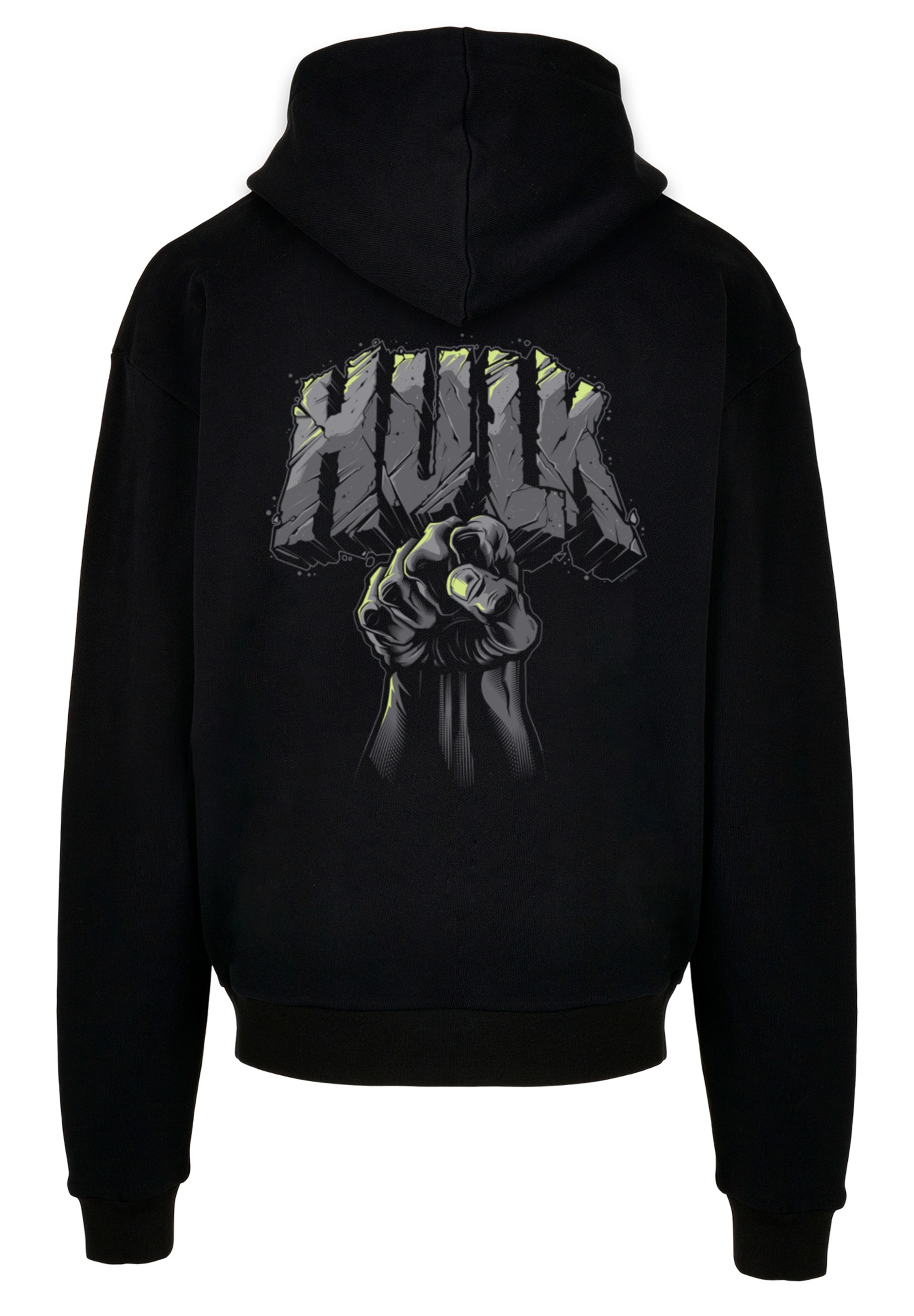 F4NT4STIC Kapuzenpullover »Marvel Hulk Punch Logo Fist«, Print