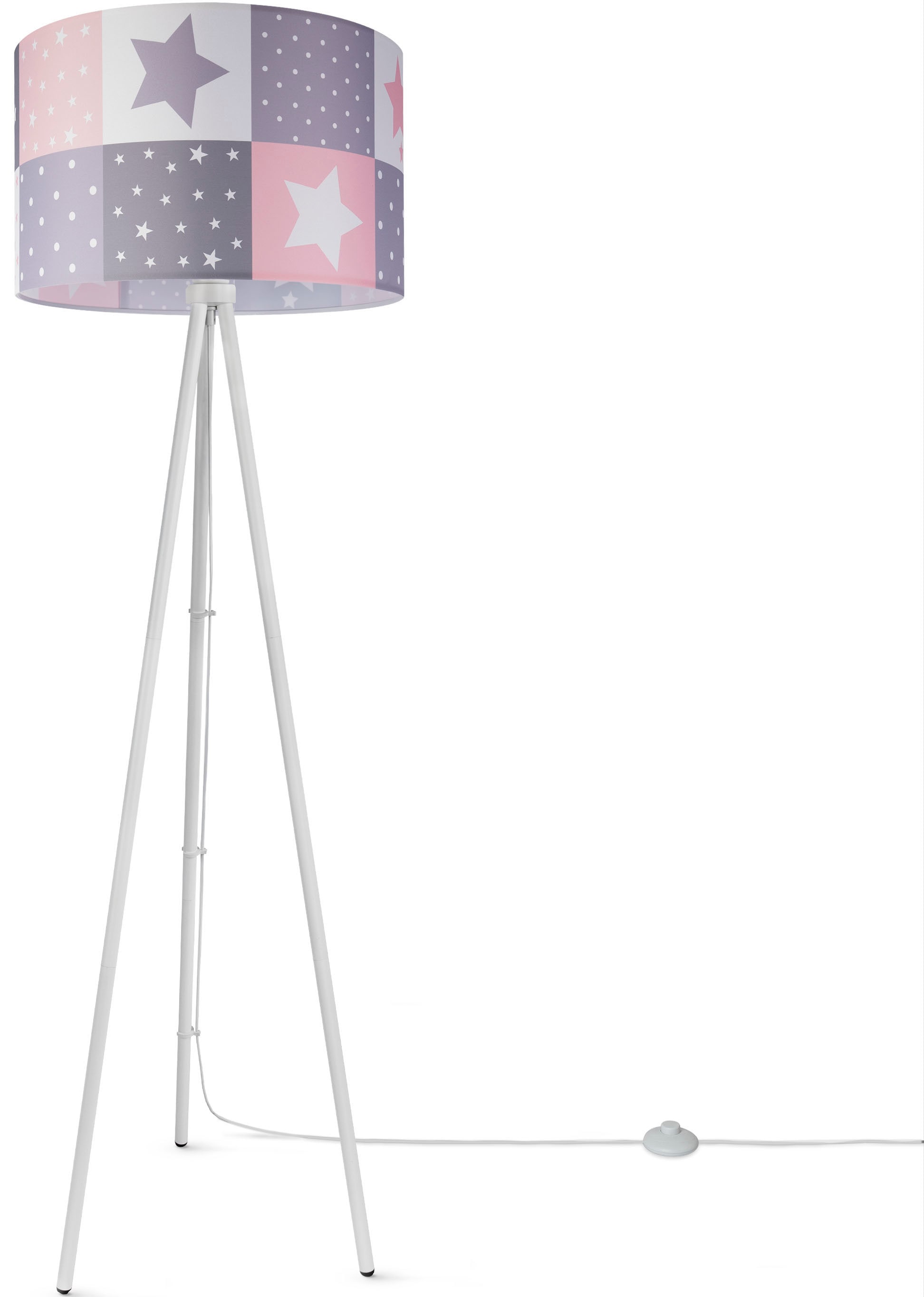 Paco Home Stehlampe »Trina Cosmo«, Stehleuchte Motiv, | Lampe Kinderlampe LED Kinderzimmer BAUR Sternen E27