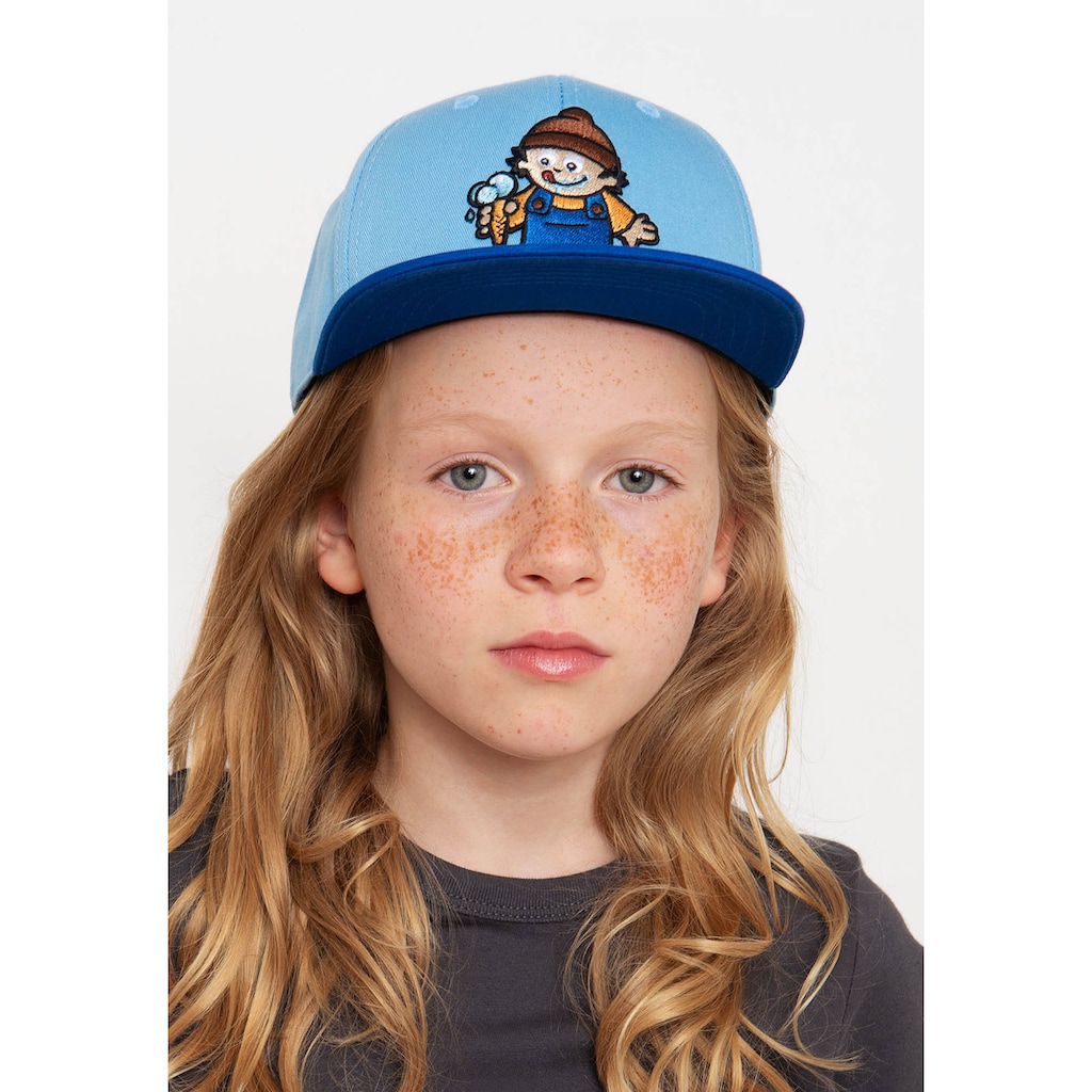 LOGOSHIRT Baseball Cap »Mainzelmännchen - Anton - Eis«