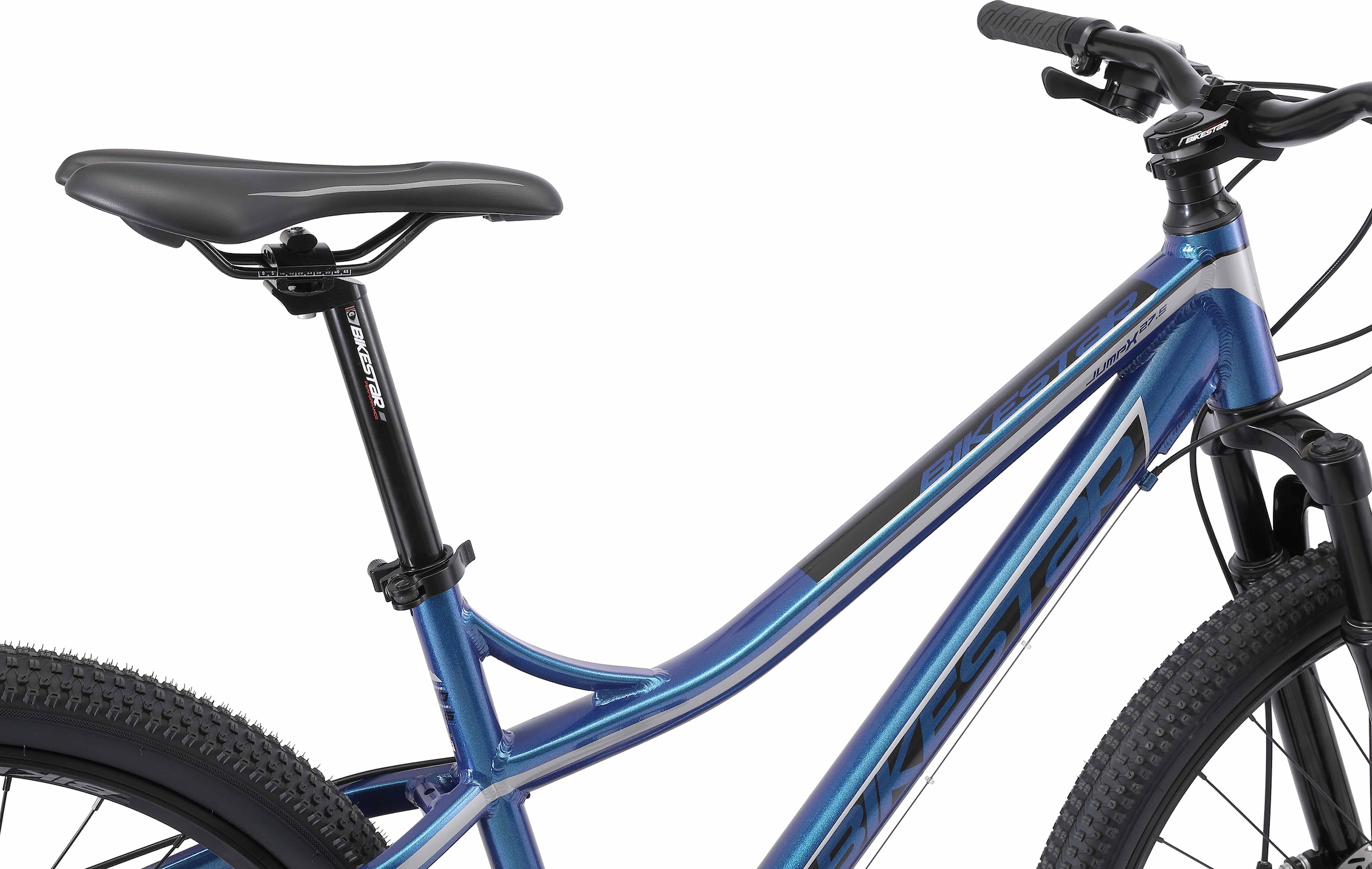 Bikestar Mountainbike, 21 Gang, Shimano, RD-TY300 Schaltwerk, Kettenschaltung, für Damen und Herren, Kettenschaltung