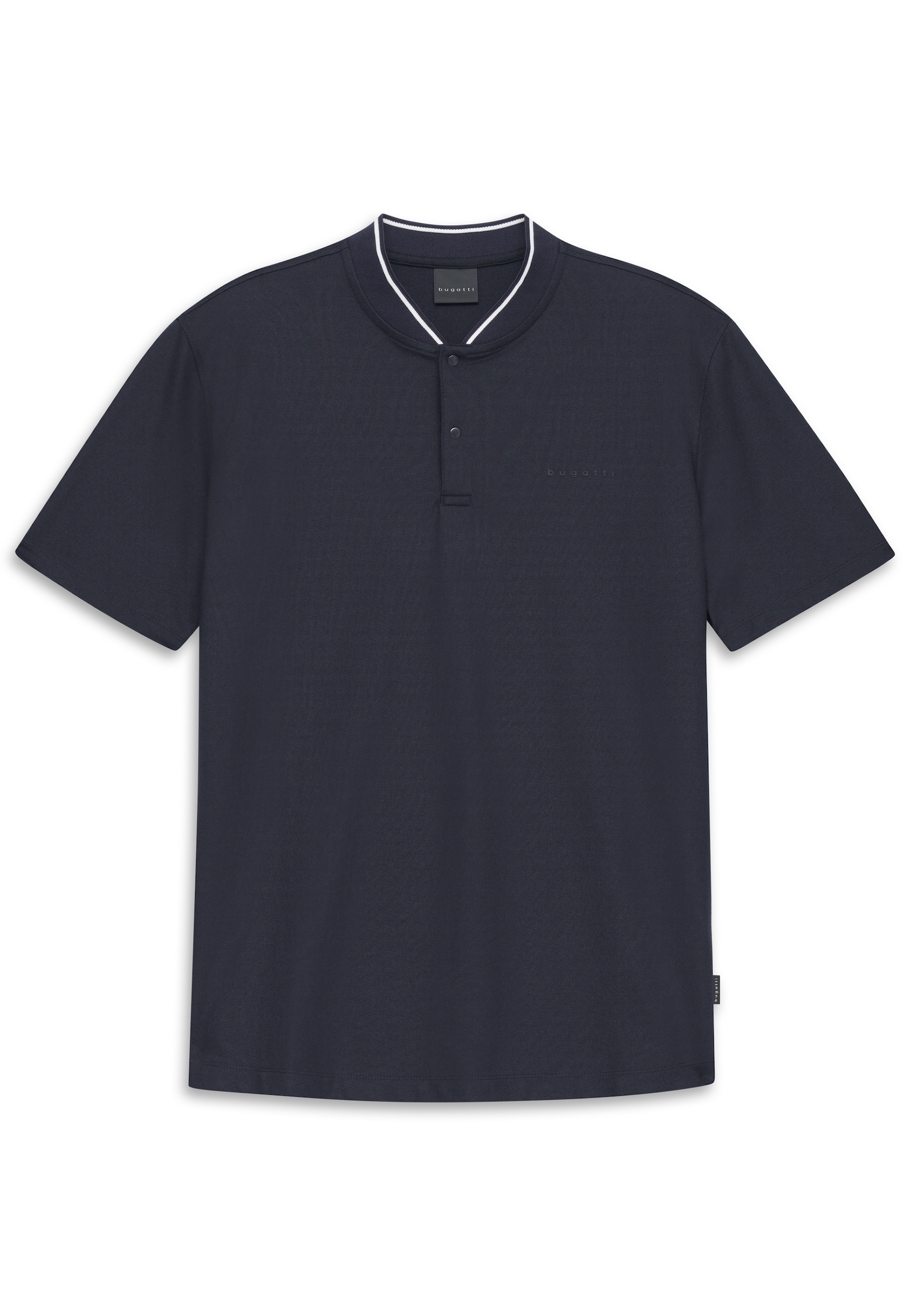 bugatti Poloshirt mit einem Collegekragen