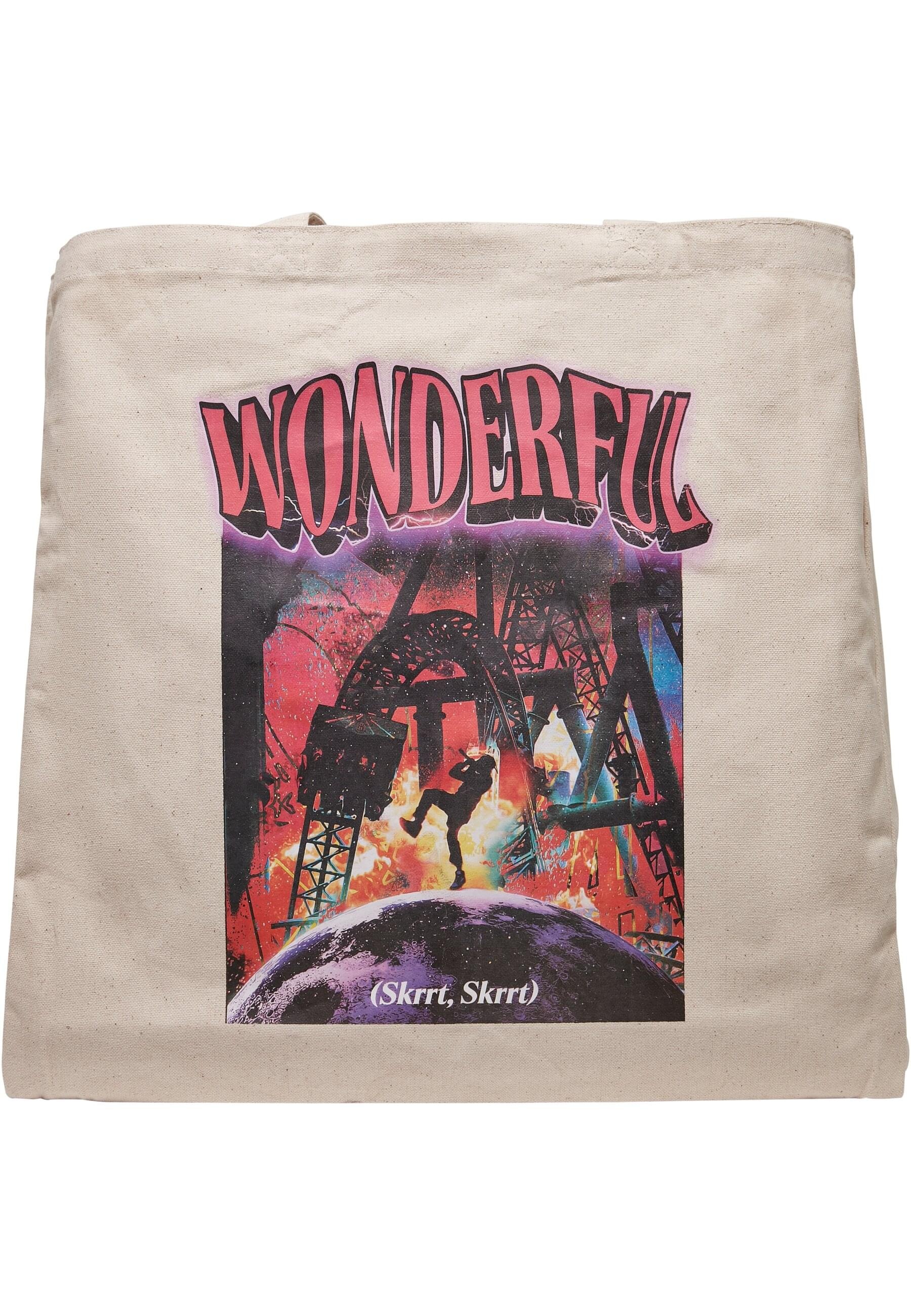 MisterTee Umhängetasche »MisterTee Unisex Wonderful Oversize Canvas Tote Bag«, (1 tlg.)