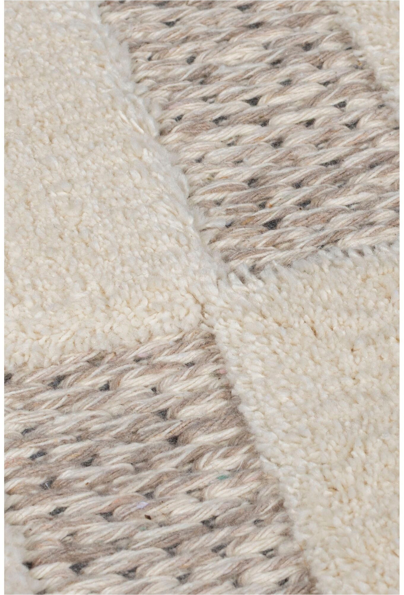 FLAIR RUGS Teppich »Marlowe«, rechteckig, 4 mm Höhe, Waschbarer Geometrischer Teppich