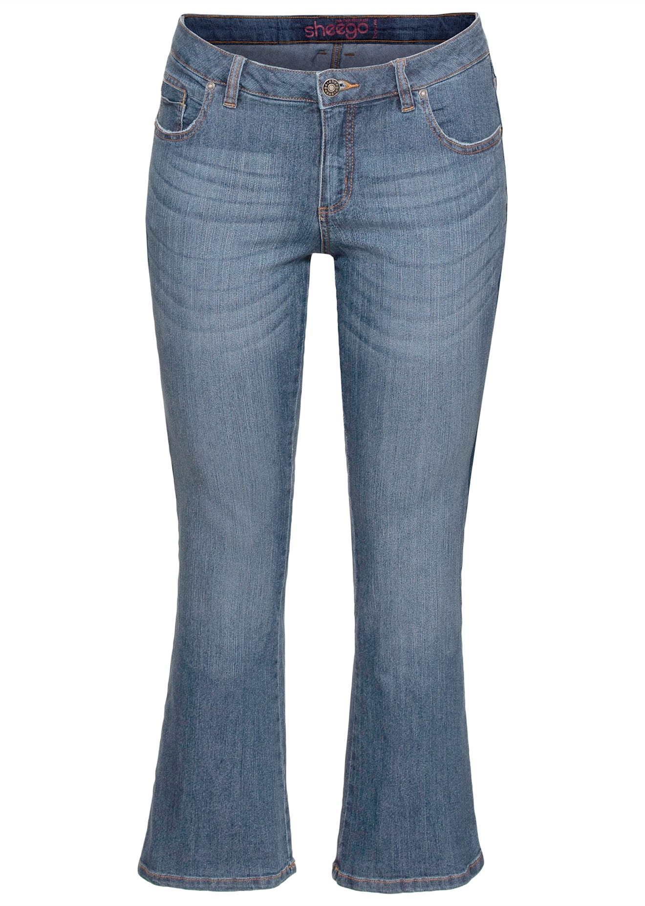 Sheego Bootcut Jeans Blue Denim 88 3