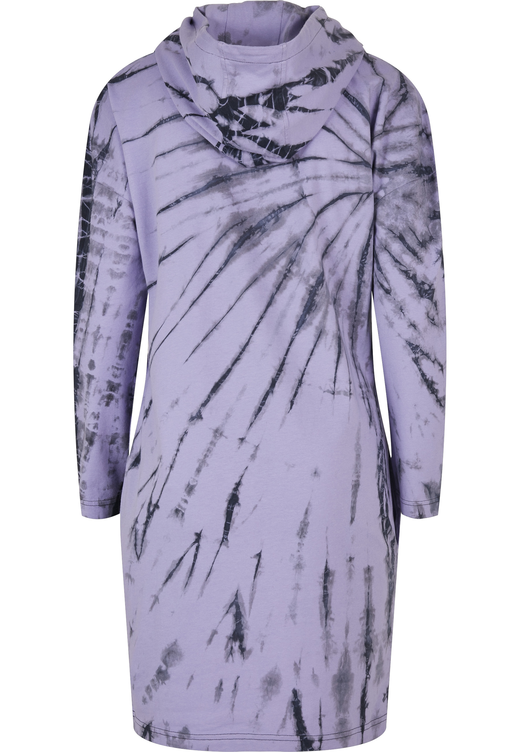 URBAN CLASSICS Shirtkleid »Urban Classics Damen Ladies Oversized Tie Dye Hoody Dress« 1 tlg.