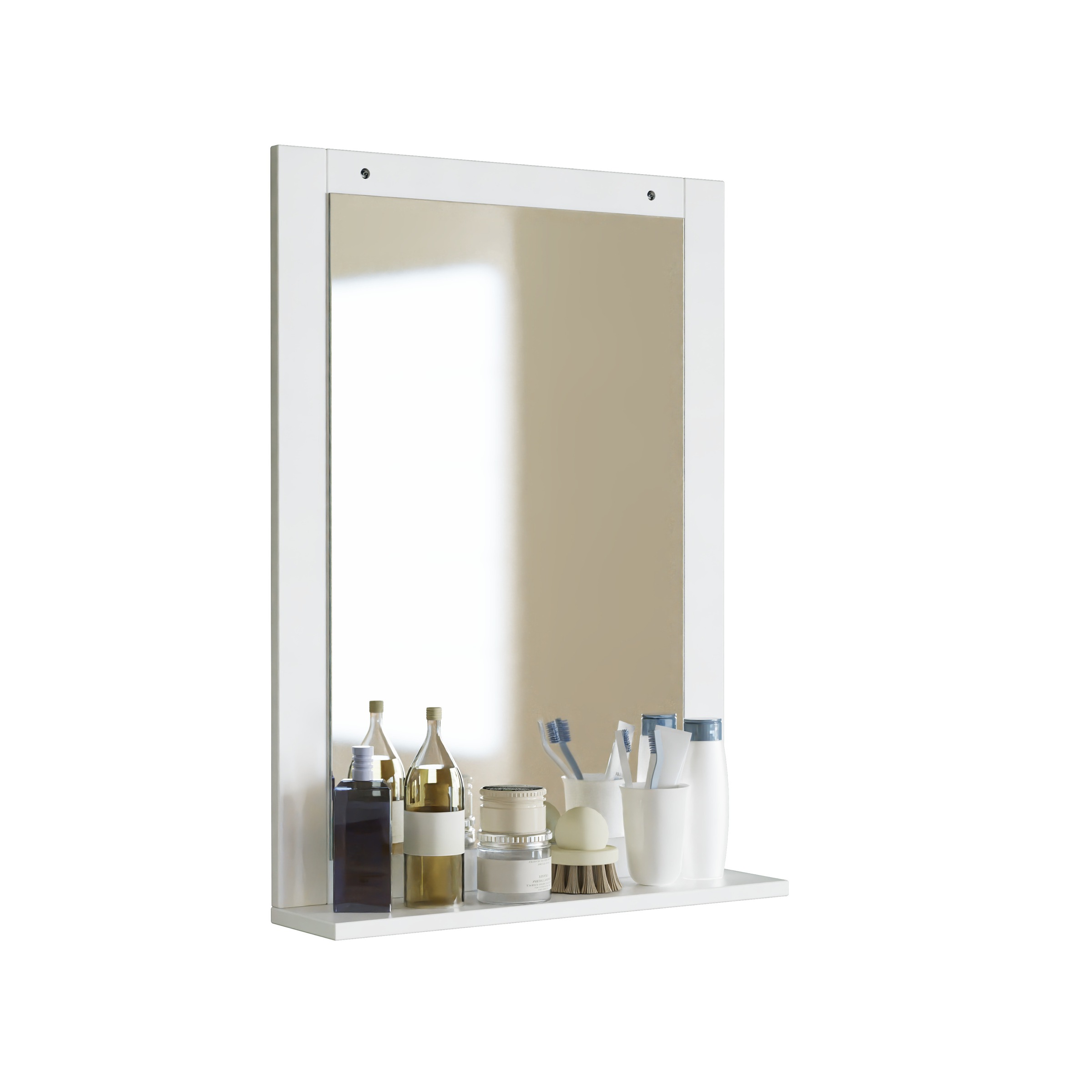 VCM Badspiegel "Holz Badspiegel Wandspiegel Hängespiegel Nilari" günstig online kaufen