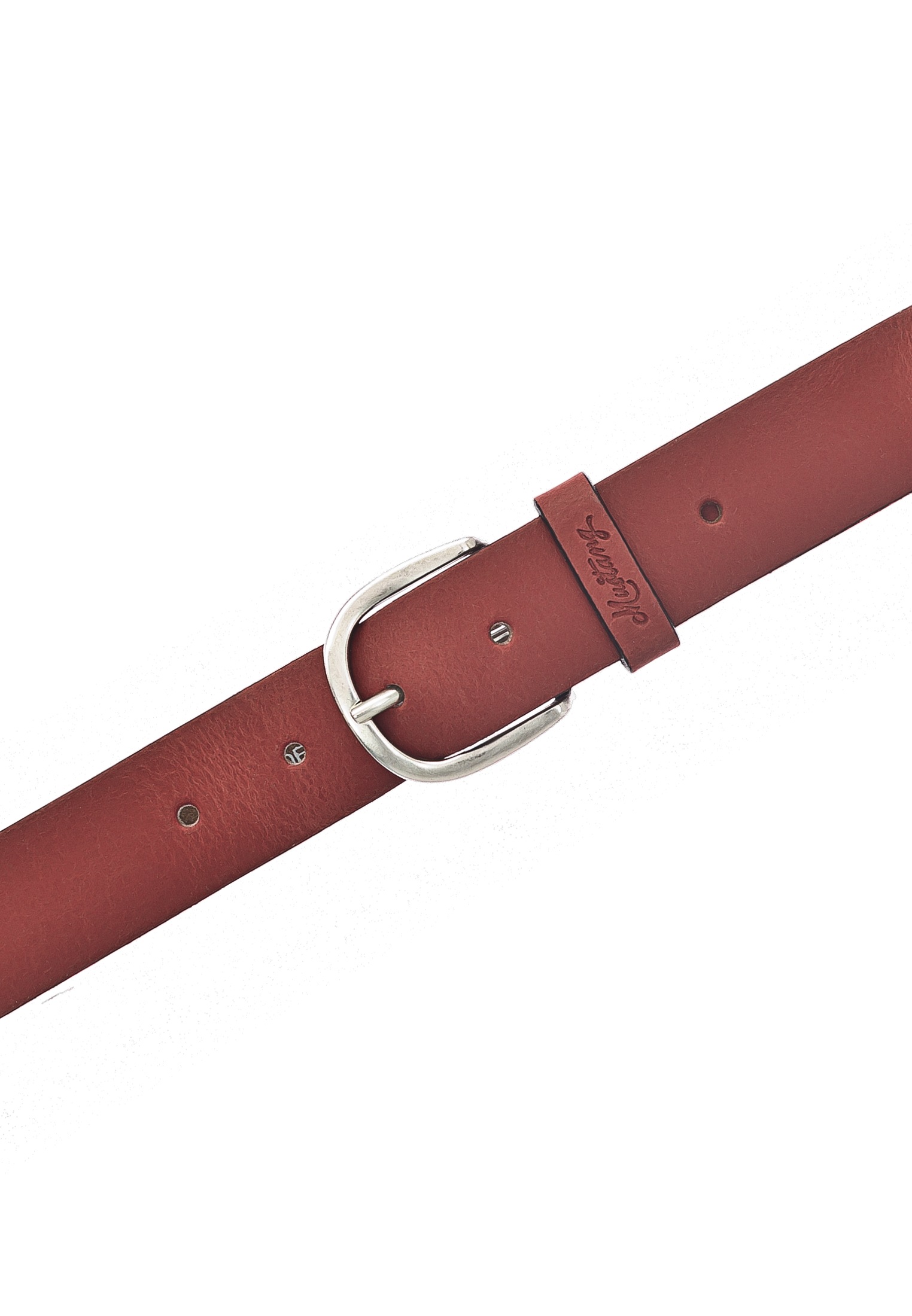 MUSTANG Ledergürtel ""Madison"" Mit geprägtem MUSTANG-Logo auf der Schlaufe günstig online kaufen