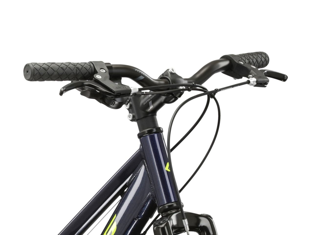 Kross Kinderfahrrad »KROSS Kinderad 24" Hexagon JR 1.0 Blau 8 Gänge« 8 Gang Shimano TOURNEY TX800 Schaltwerk Kettenschaltung