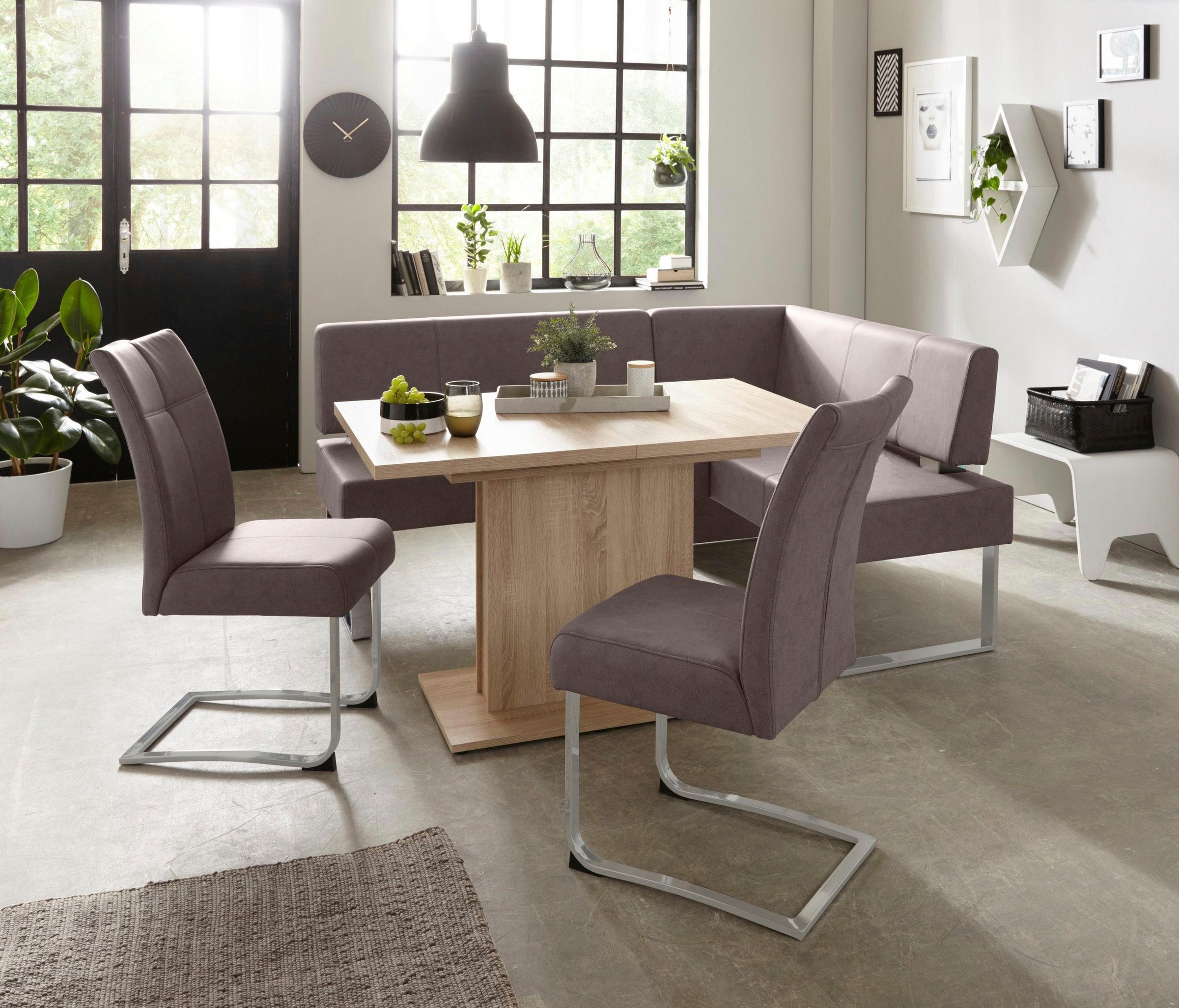 Home affaire Freischwinger "Rab" (Set) 2 Stk.Bezug in verschiedenen Qualitä günstig online kaufen