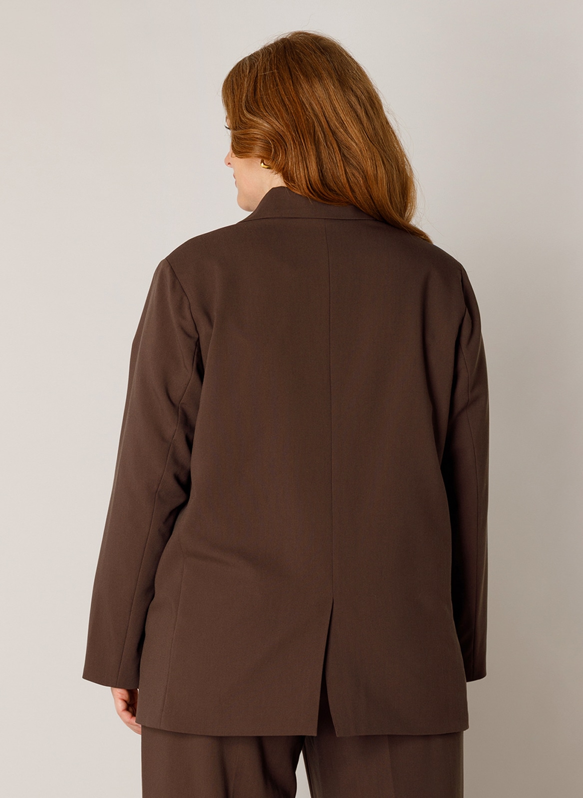 Base Level Curvy Jackenblazer »Yelena« mit großen Knopf