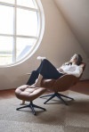 FLEXLUX Fußhocker "Chester, Beinauflage, Entspannung, Hoher Komfort, Ergono günstig online kaufen