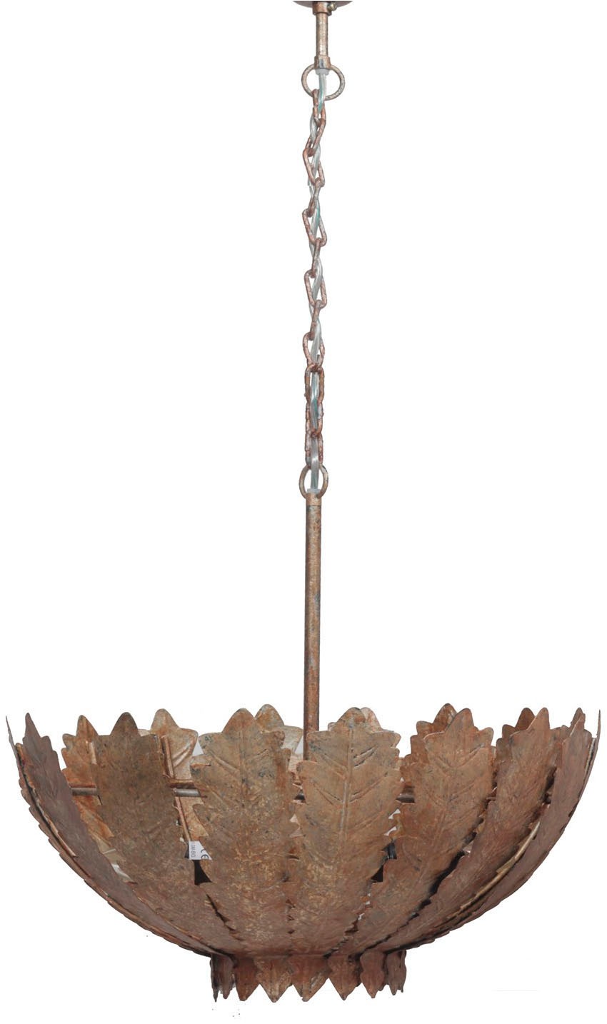 Kayoom Hängeleuchte »Hängelampe Autumn Leaves Large«, 1 flammig, Leuchtmittel E27 | ohne Leuchtmittel, handgefertigt, modern