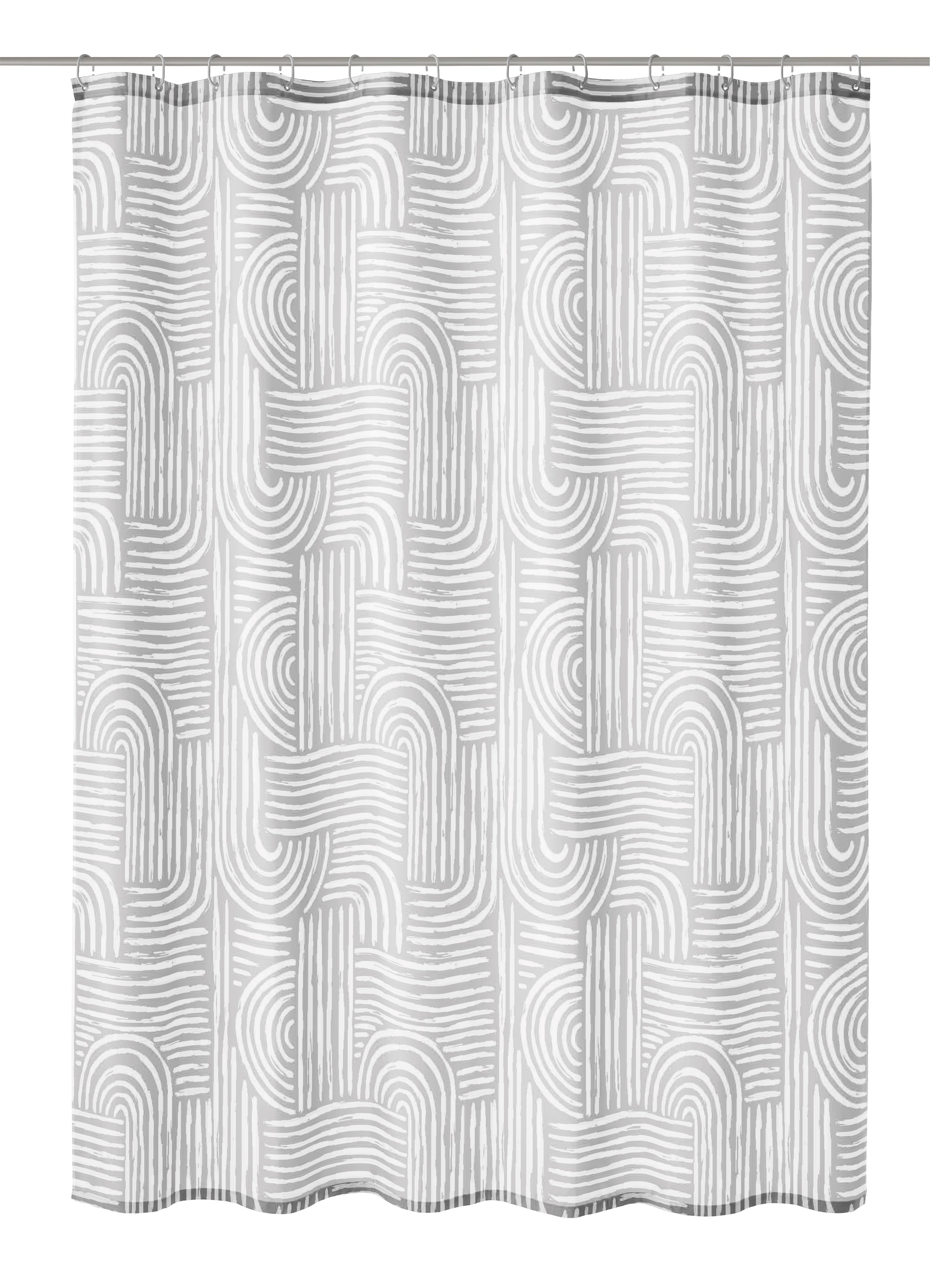 Kleine Wolke Duschvorhang »Linja« Breite 180 cm Set, 