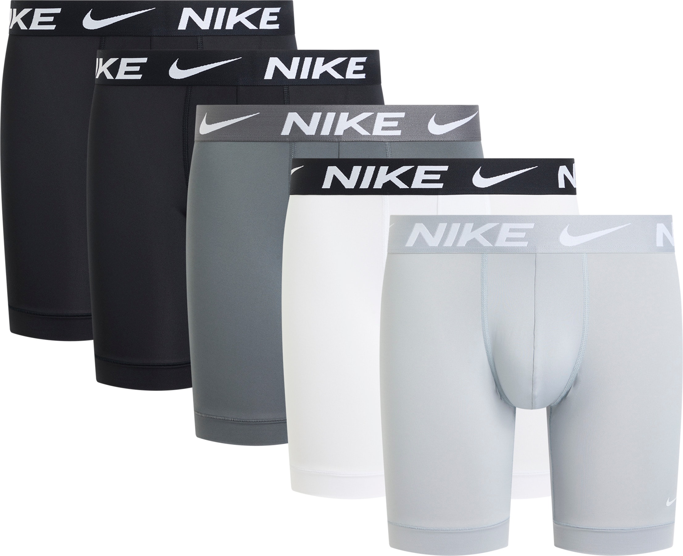 NIKE Underwear "BOXER BRIEF LONG 5PK" mit Logo-Elastikbund