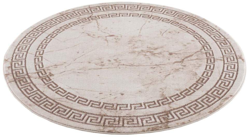 Carpet City Teppich "Noa 9273" rund 11 mm Höhe Kurzflor, Modern, Weicher Fo günstig online kaufen