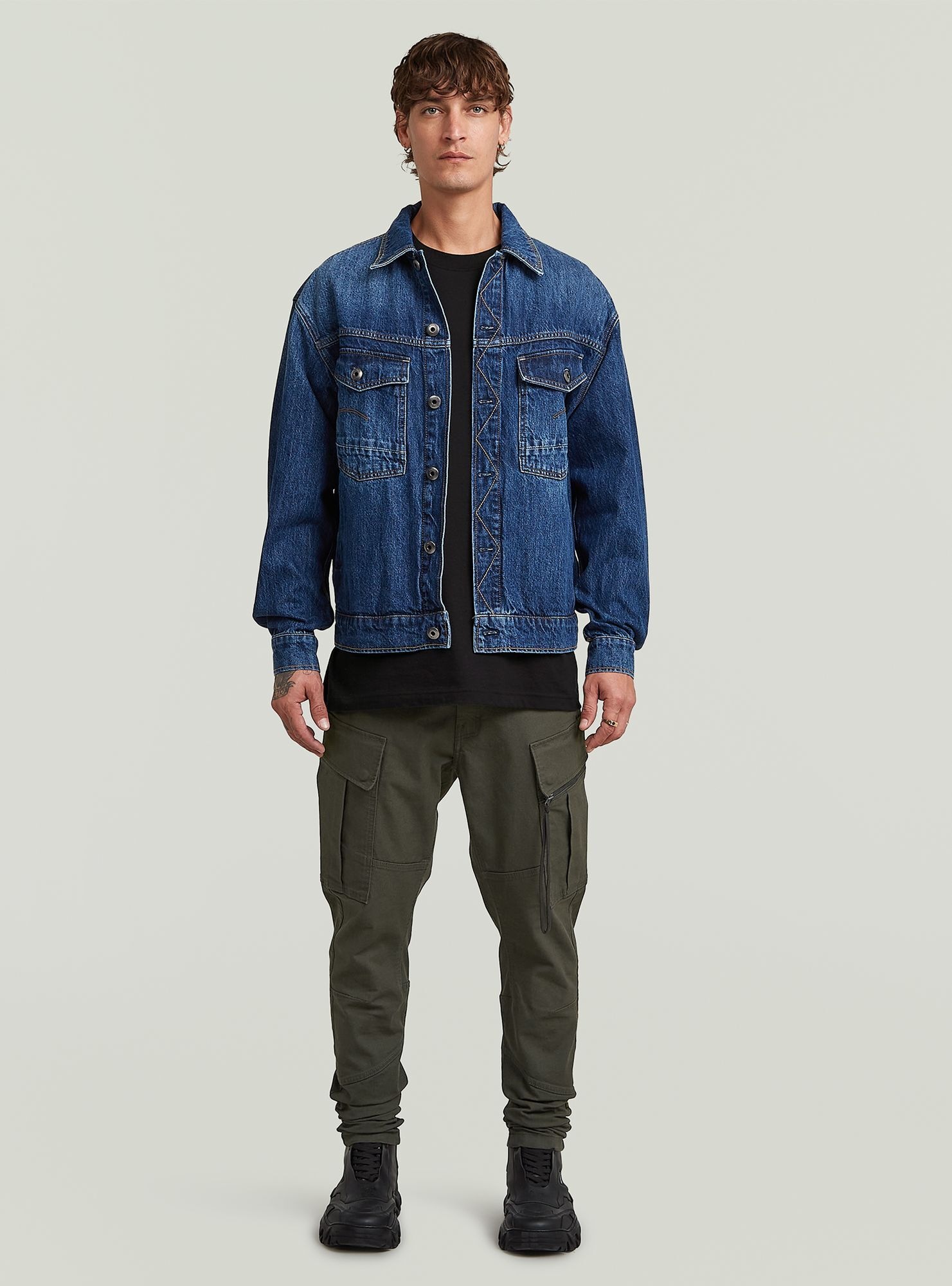 G-STAR Cargohose »Zip Pocket 3D Skinny Cargohose 2.0«