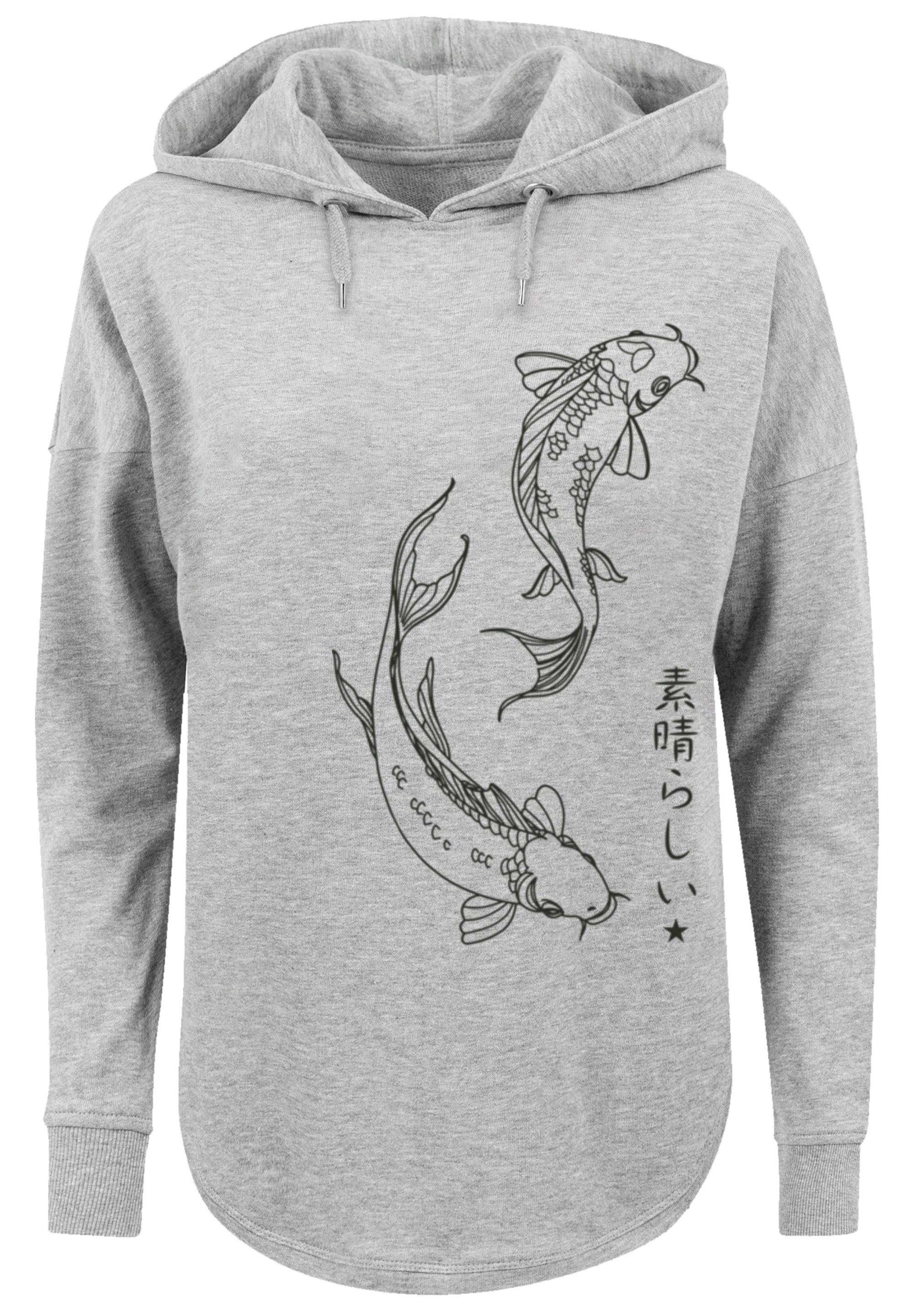 F4NT4STIC Kapuzenpullover »Koi Karpfen«, Print