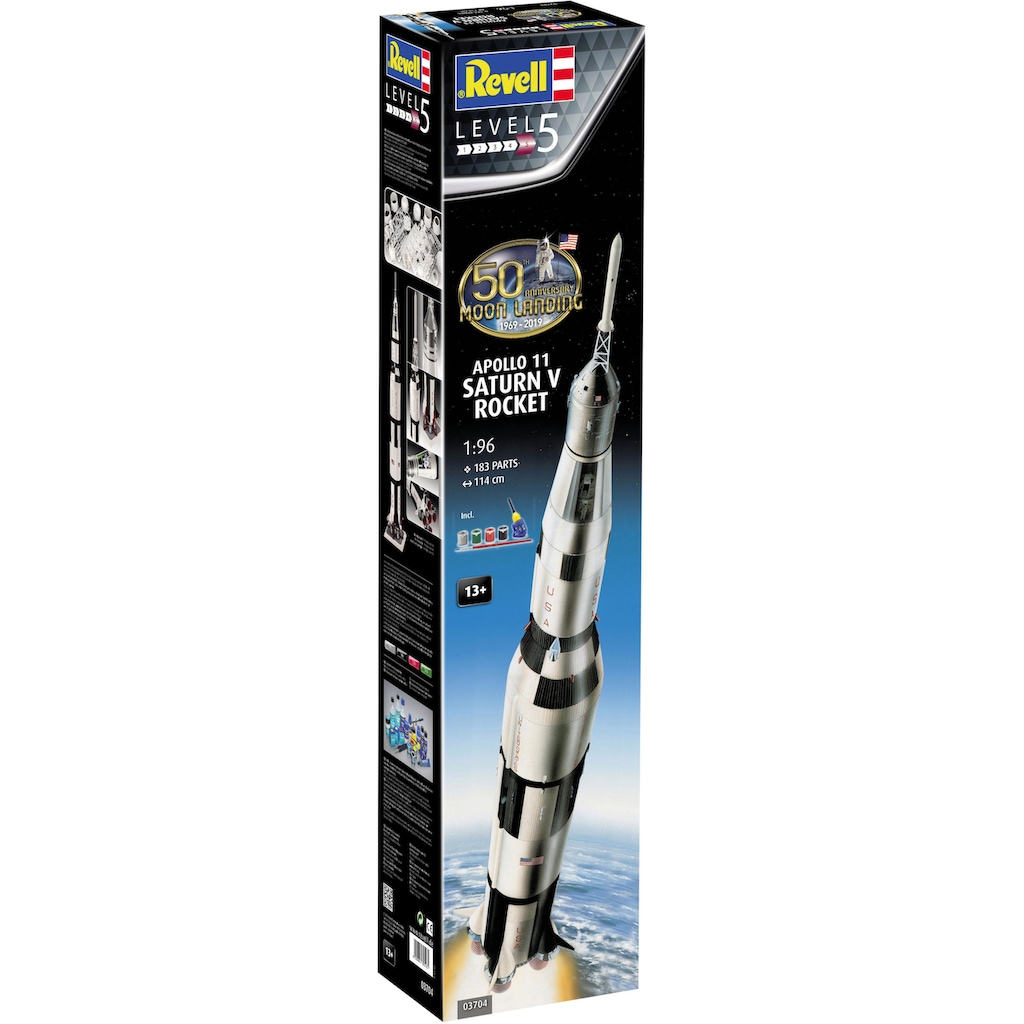 Revell® Modellbausatz »Apollo 11 Saturn V Rocket«, 1:96