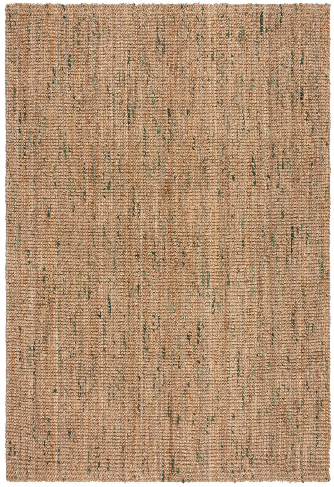 FLAIR RUGS "Jute Boucle" rechteckig 7 mm Höhe aus 100% Jute, mit Fransen, aus Naturfasern