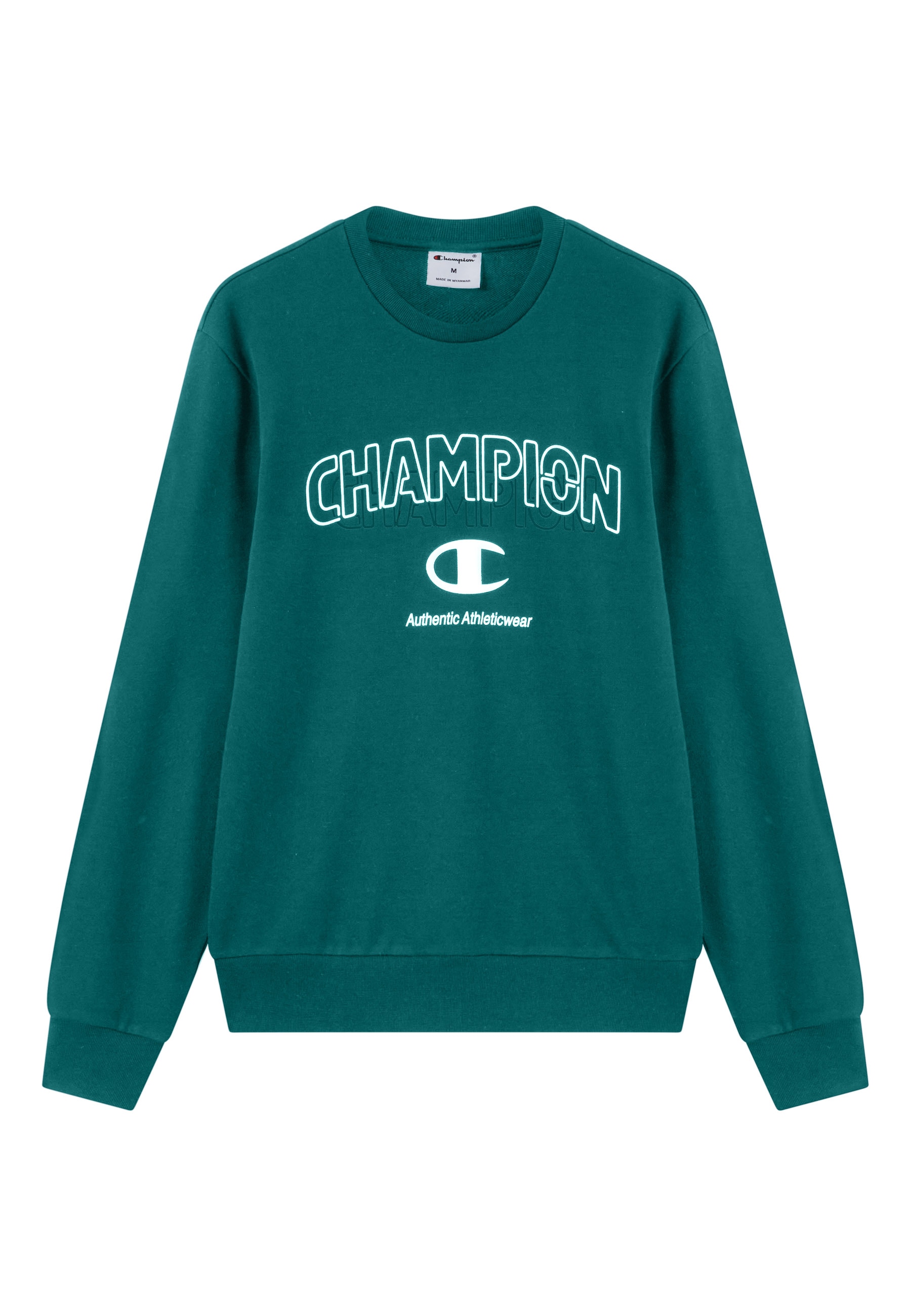 Champion Sweatshirt »Graphic Terry Crewneck Sweatshirt«, mit Rundhalsausschnitt, sportlicher Schnitt, ohne Verschluss
