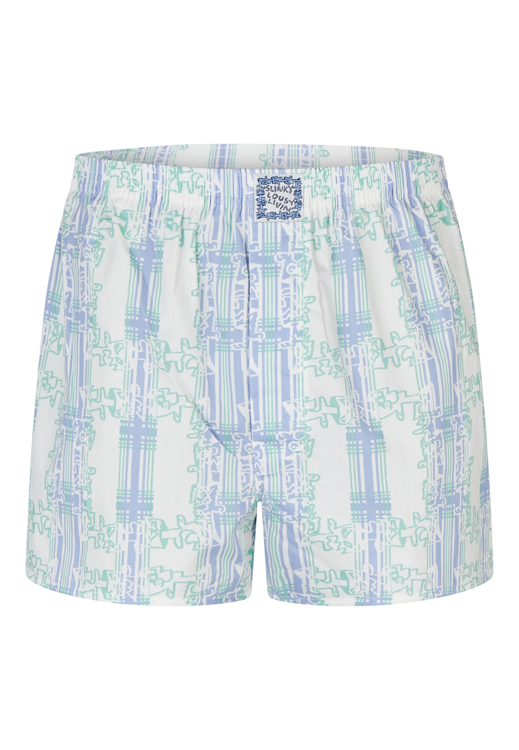 Lousy Livin Boxershorts »Slinky« 2 Stk. mit lässigen Allover-Prints