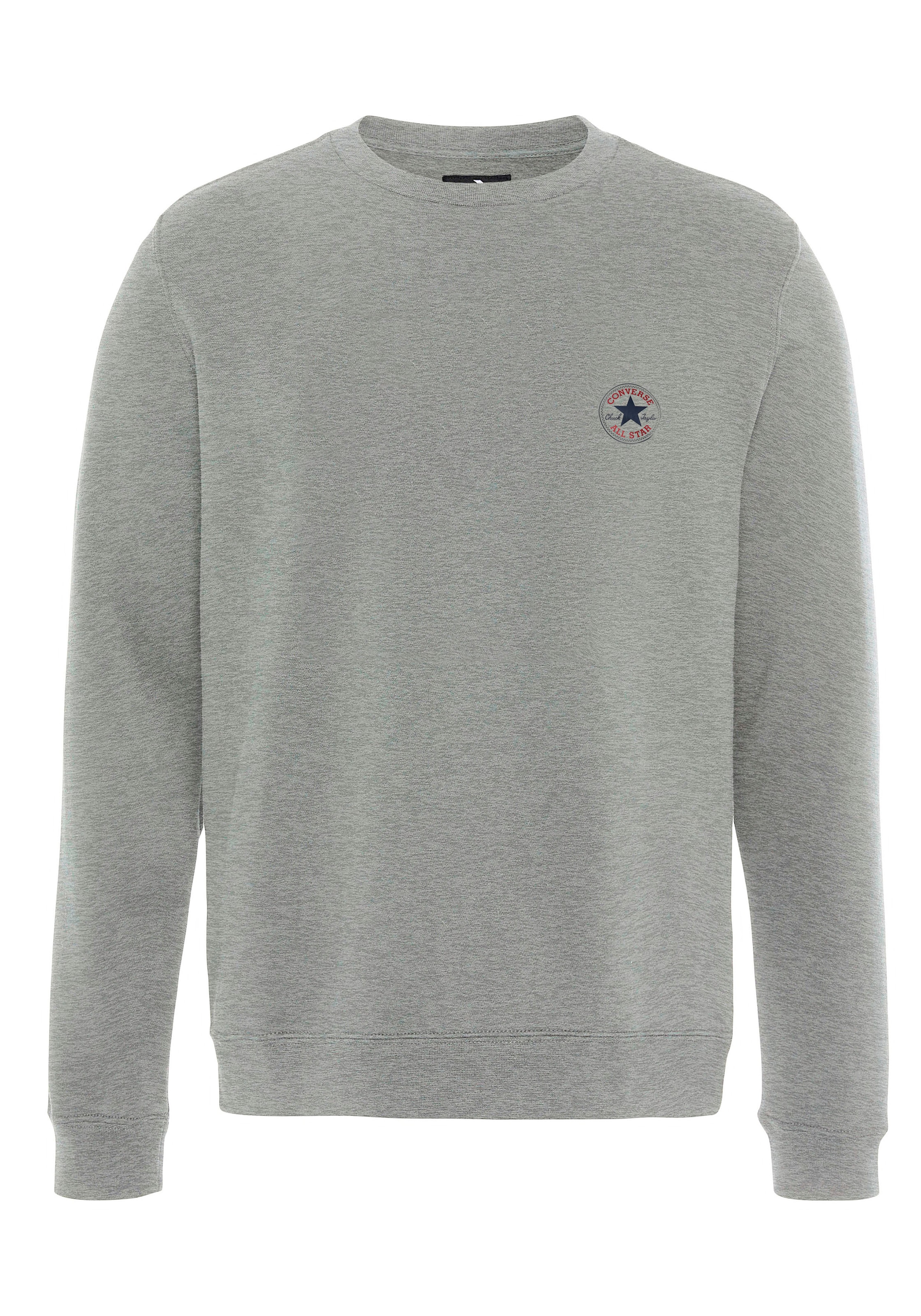 Converse Sweatshirt "STANDARD FIT CORE CHUCK PATCH CREW", mit Rundhalsausschnitt