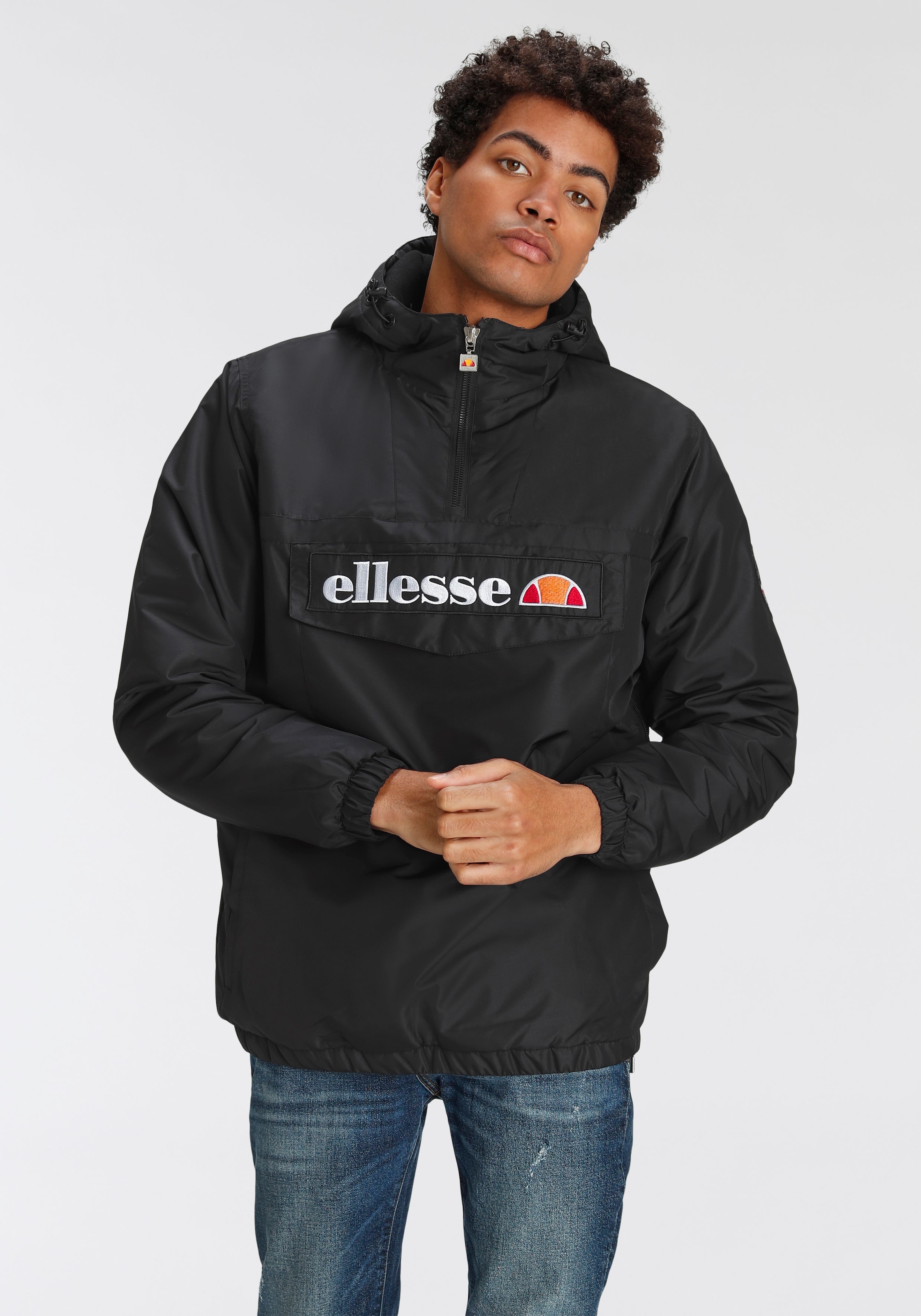 Ellesse Windbreaker »Monterini OH Jacket«, mit Kapuze