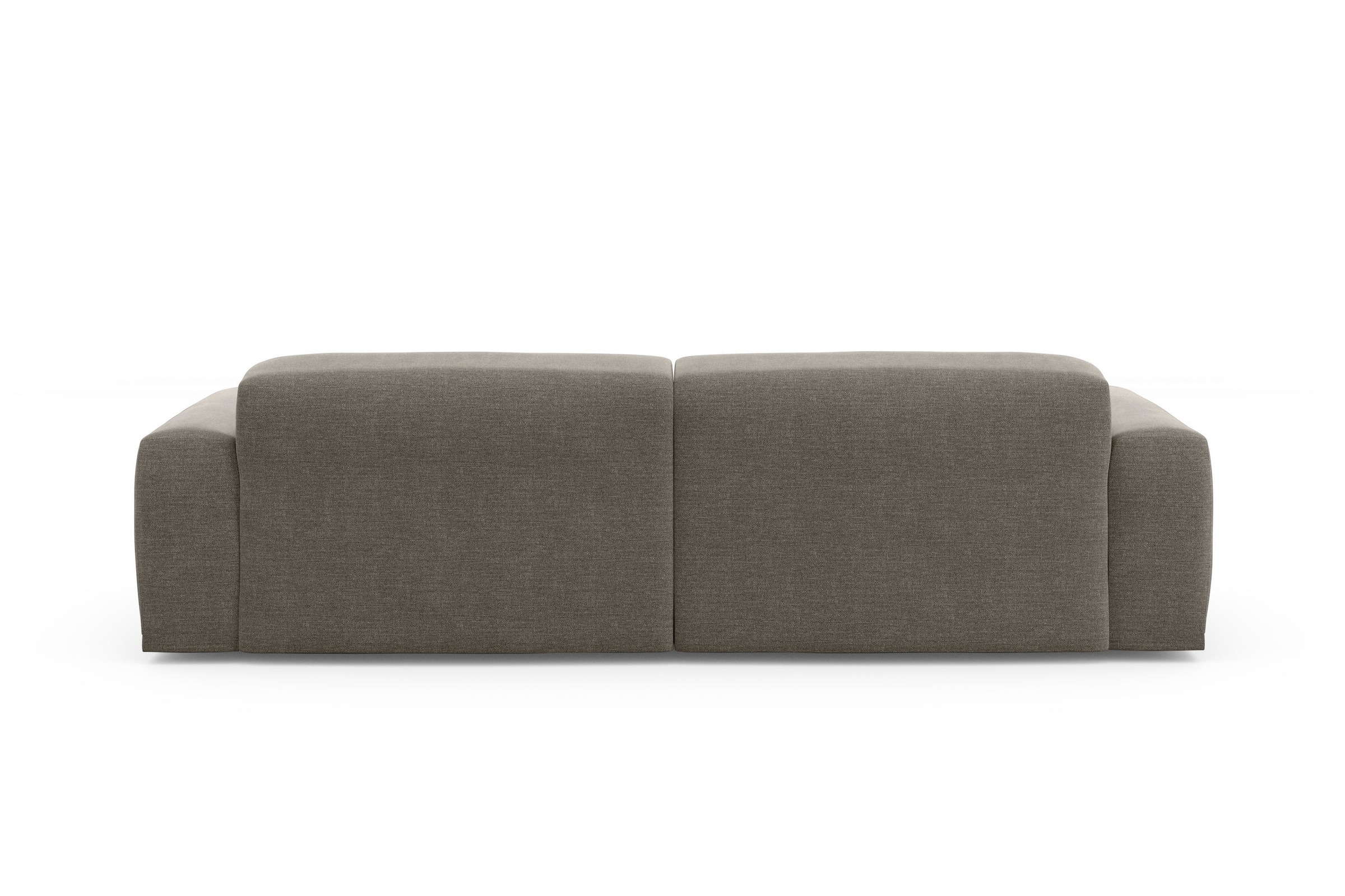 TRENDMANUFAKTUR Big-Sofa »Braga, mit hochwertigem Kaltschaum, Megasofa, in Cord erhältlich«, modernes Big-Sofa, Couch mit hohem Sitzkomfort, 254/72/107 cm (B/H/T)