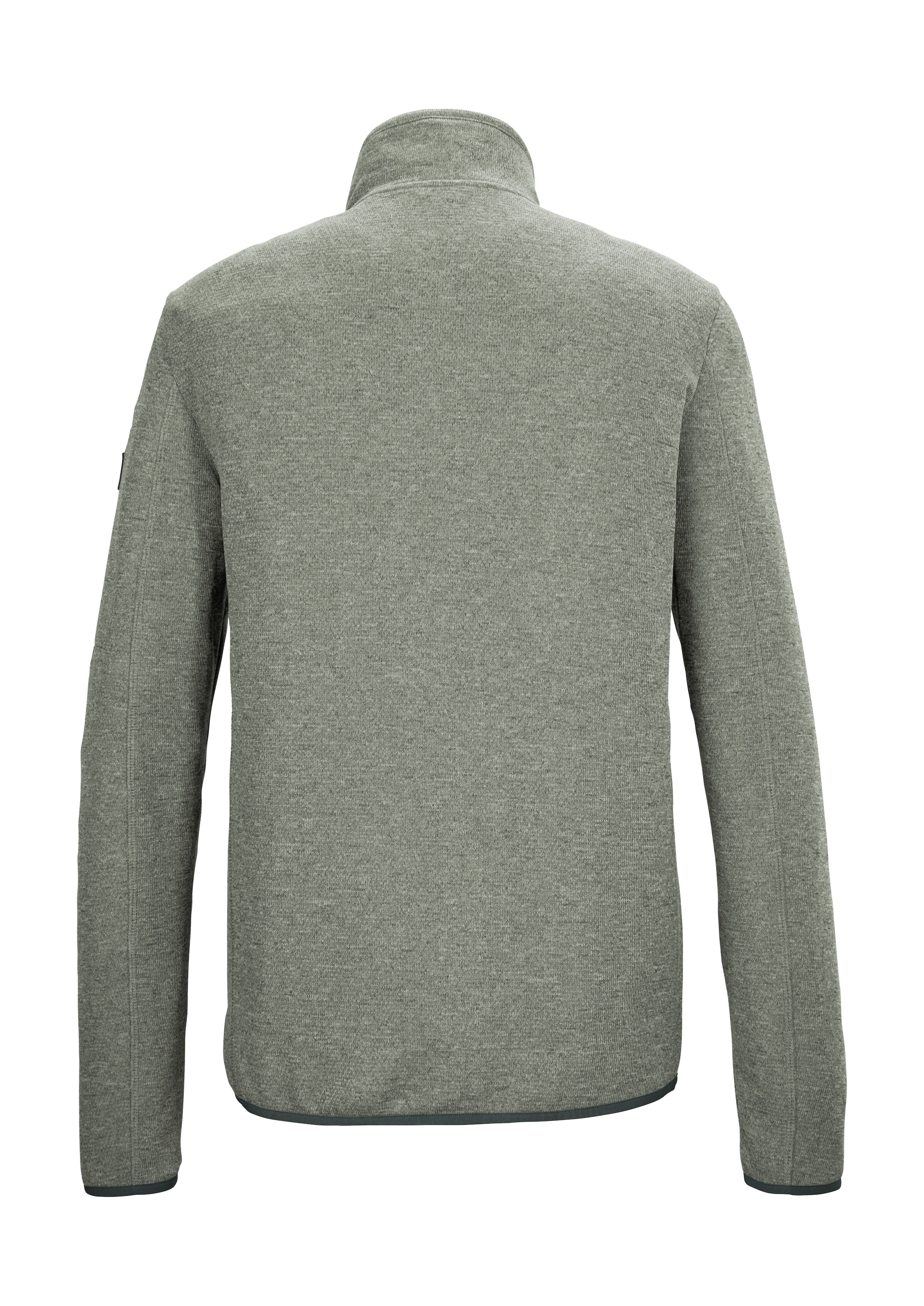 Killtec Strickjacke »KOS 91 MN FLX JCKT«, Melange-Optik, Kinnschutz, verschließbare Taschen, Stretchkomfort