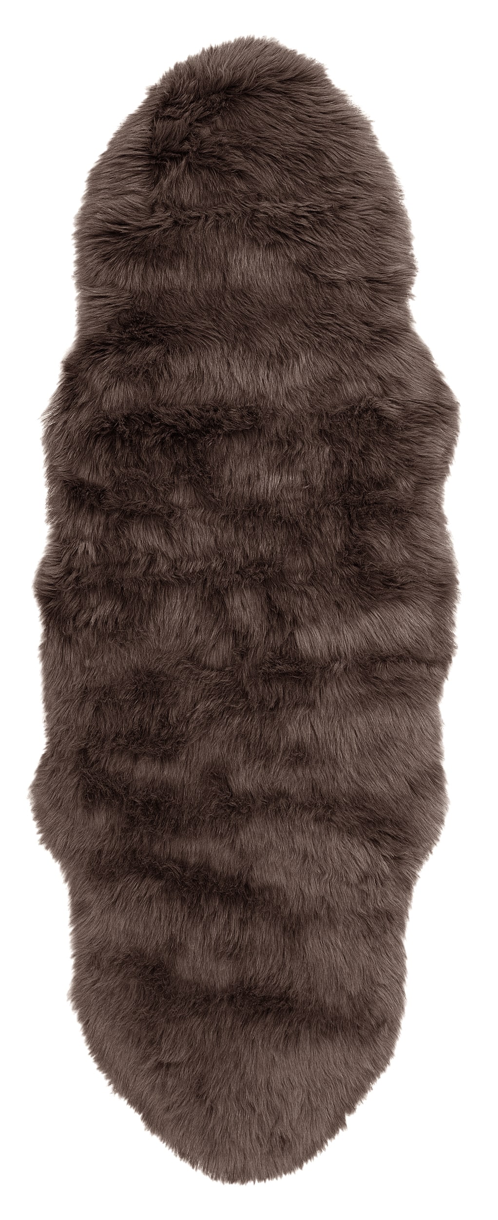 my home Hochflor-Teppich "Valeria Fellteppich kuschelig" fellförmig 60 mm H günstig online kaufen