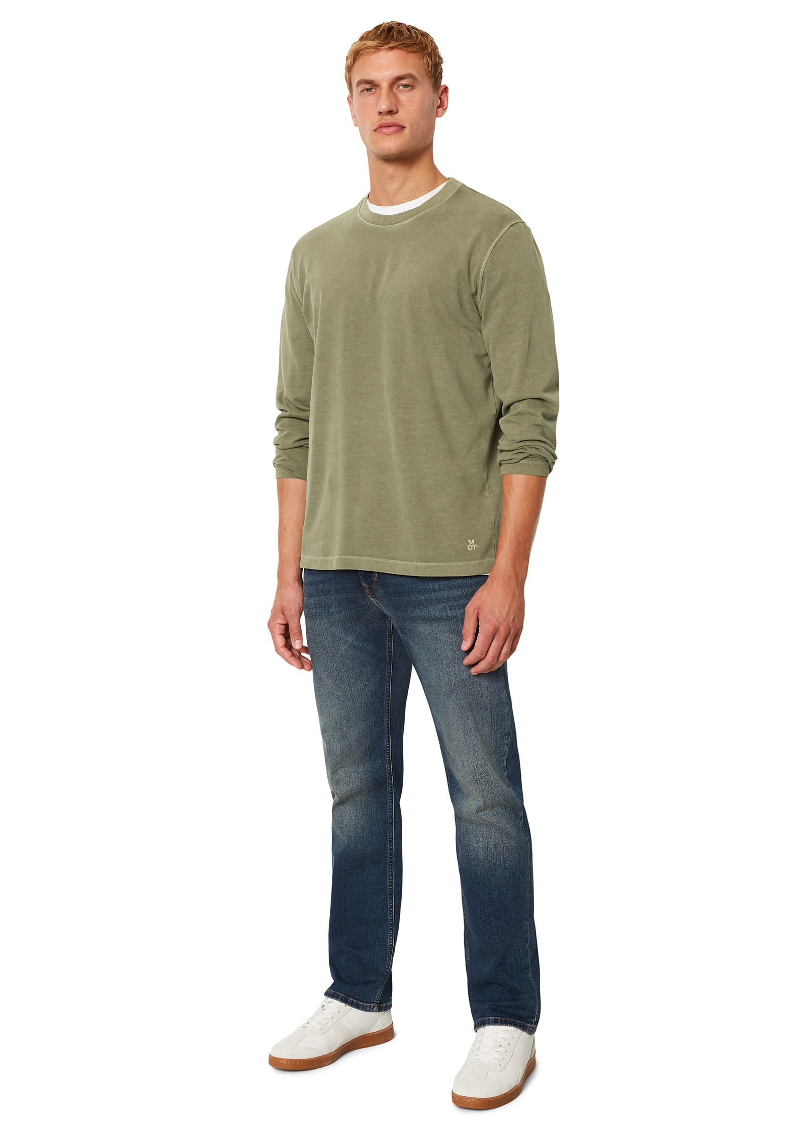 Marc O'Polo Langarmshirt »aus Organic Cotton«