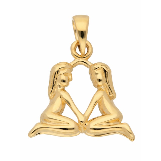 Adelia´s Kettenanhänger »585 Gold Sternzeichen Anhänger Zwilling«,  Goldschmuck für Damen & Herren online bestellen | BAUR