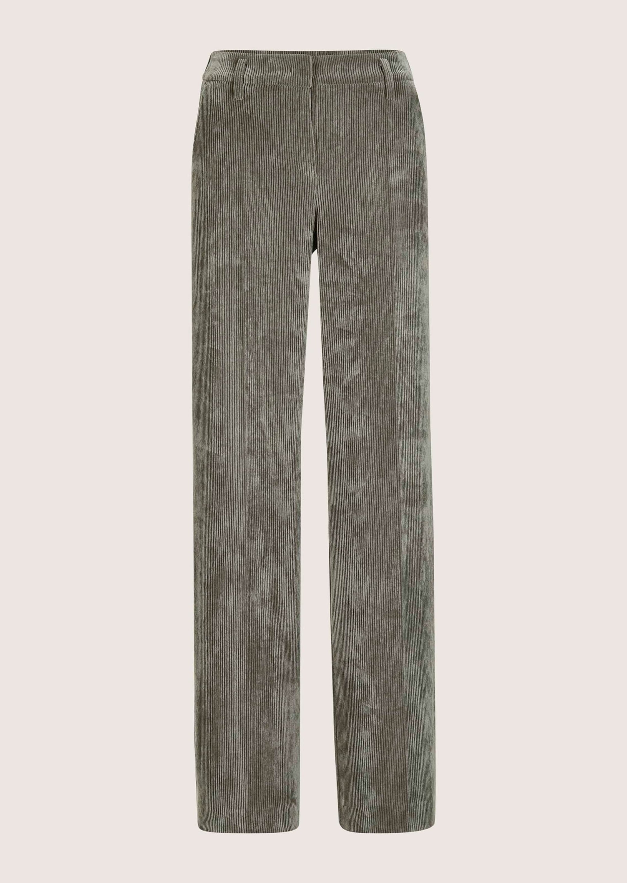 MADELEINE Cordhose "Cordhose Weite Cordhose mit Bügelfalten" Weite Cordhose mit Bügelfalte