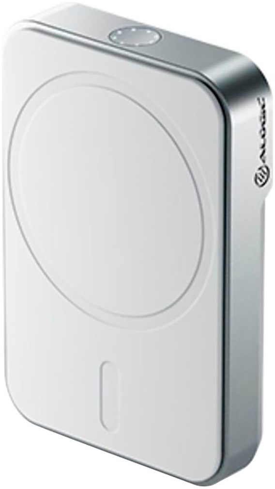ALOGIC Powerbank "Matrix Universal Magnetic MagSafe", 5.000mAh, weiß, Akkumulatoren