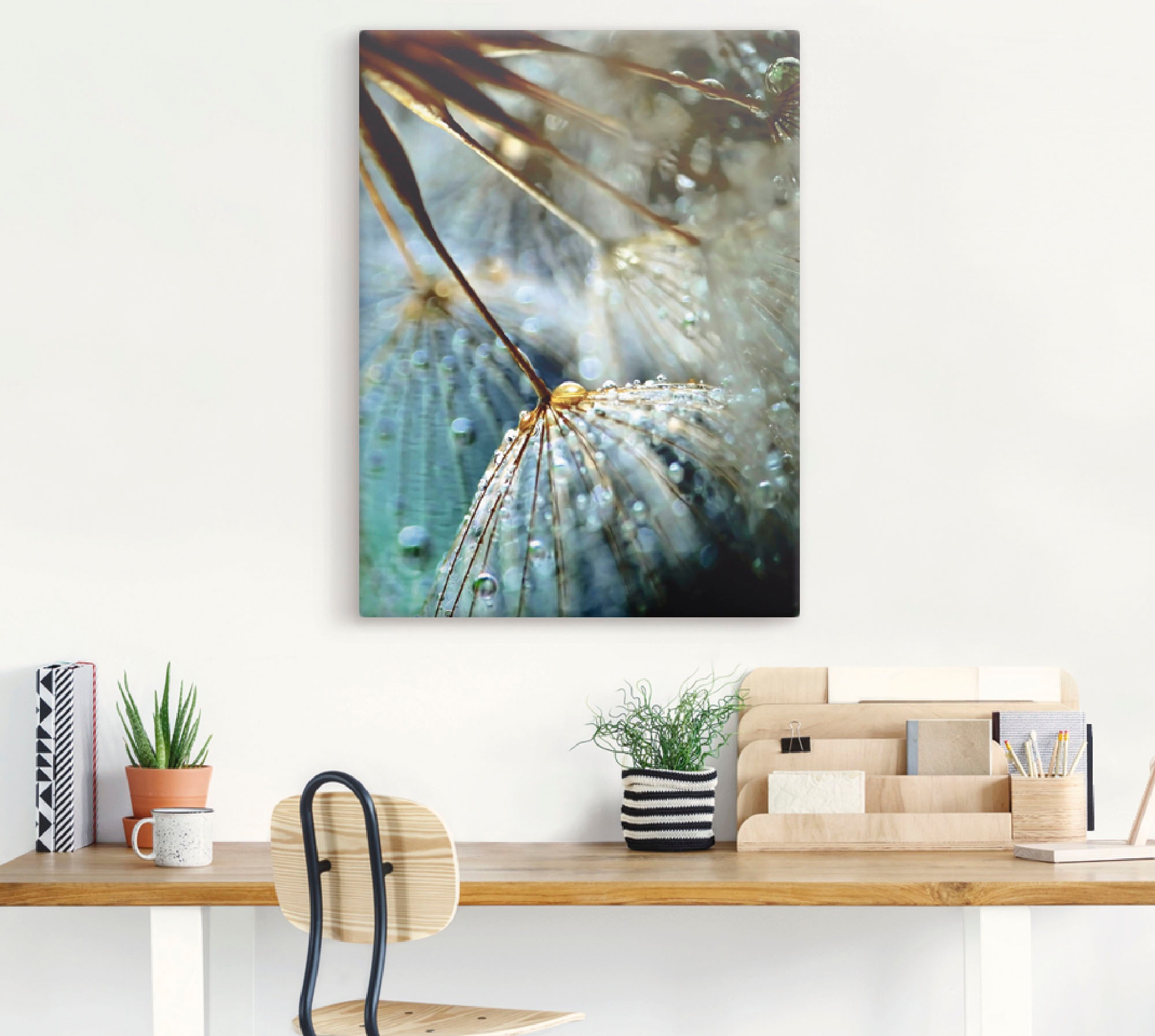Artland Wandbild »Pusteblume Mystische Schönheit«, Blumen, (1 St.), als Alubild, Outdoorbild, Leinwandbild, Poster, Wandaufkleber