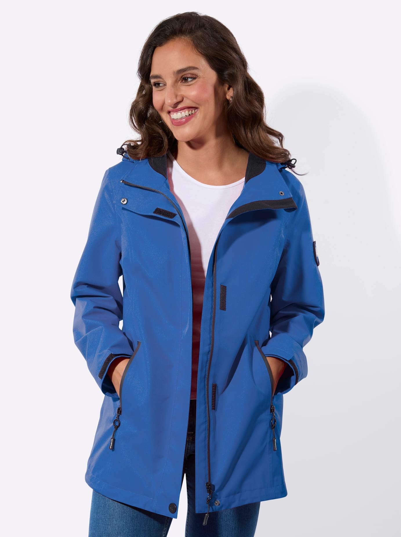 Casual Looks Funktionsjacke mit Kapuze günstig online kaufen