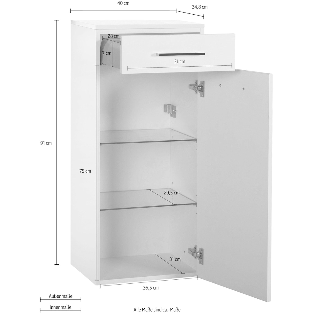 MARLIN Highboard »3400 Basic«