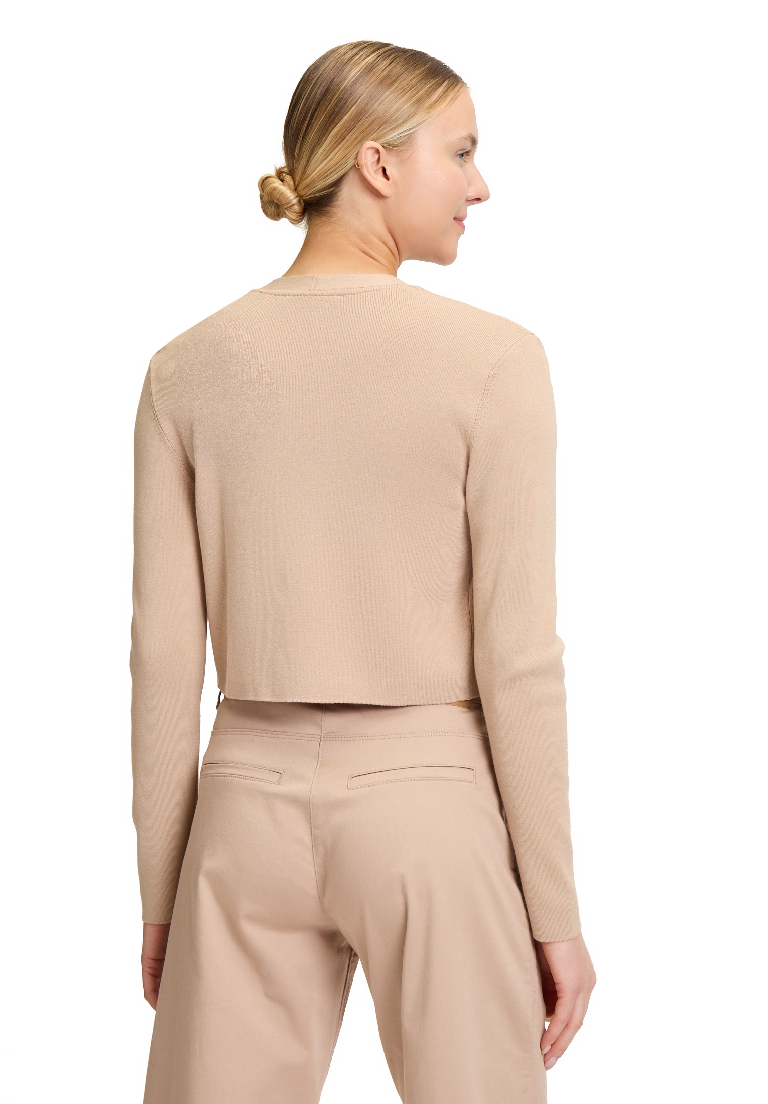 Betty&Co Strickjacke »Betty & Co Feinstrickjacke ohne Verschluss«, Struktur