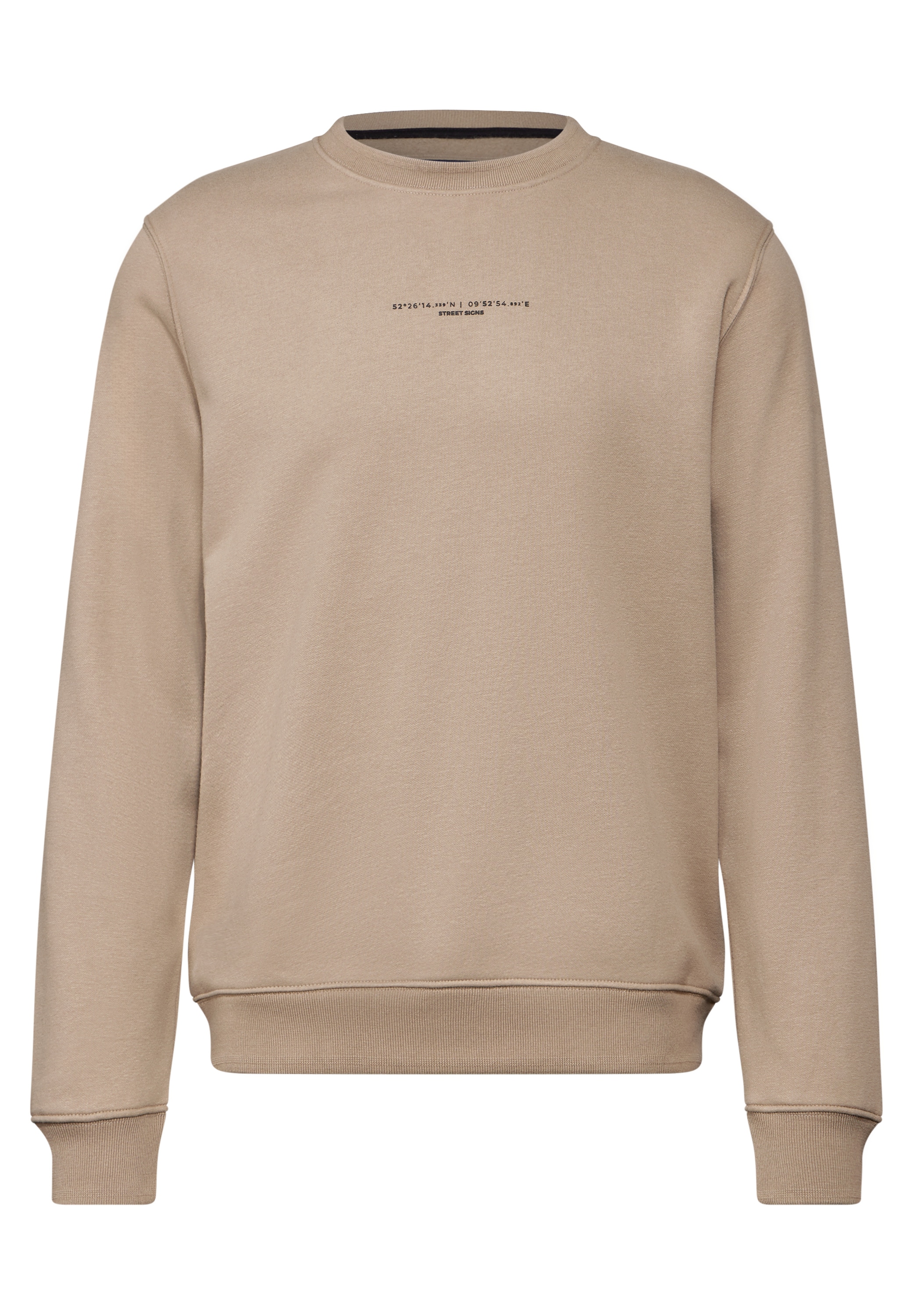 STREET ONE MEN Sweatshirt, im soften Baumwoll-Mix