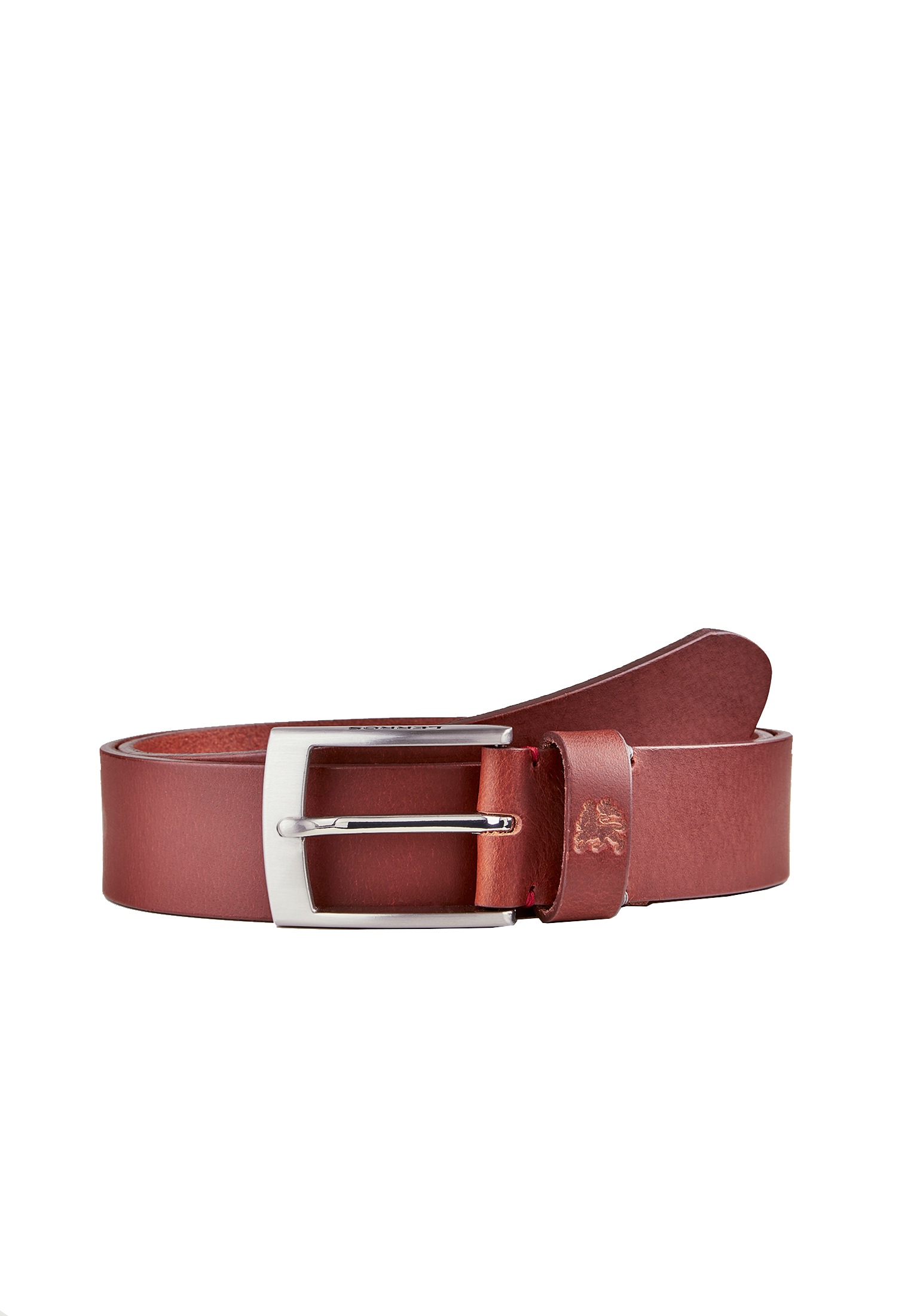 LERROS Herren Ledergürtel "Gürtel 'BUD'", braun, Gr. 105, Leder, Gürtel