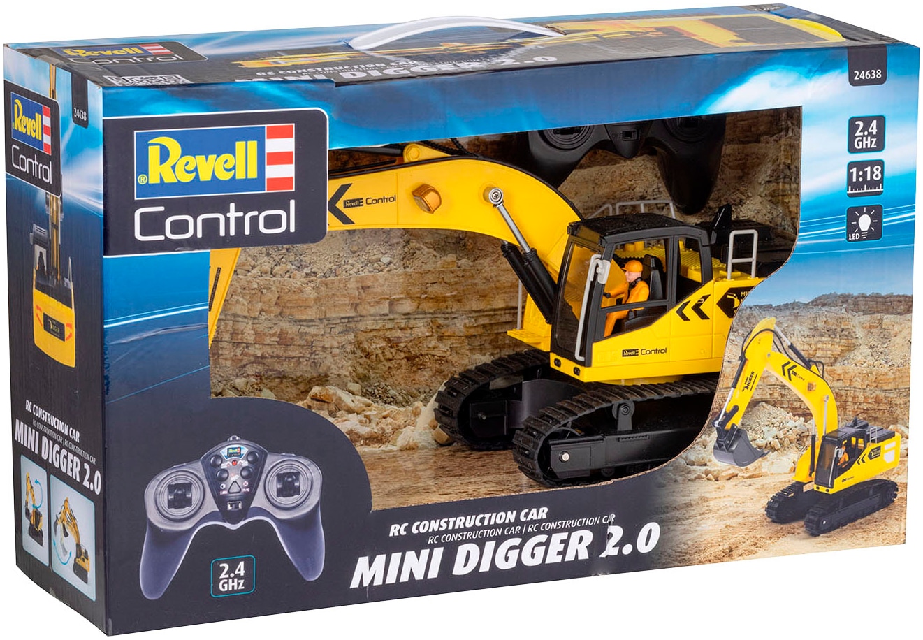 Revell® RC-Bagger »Revell® control, Mini Digger 2.0, 2,4 GHz«