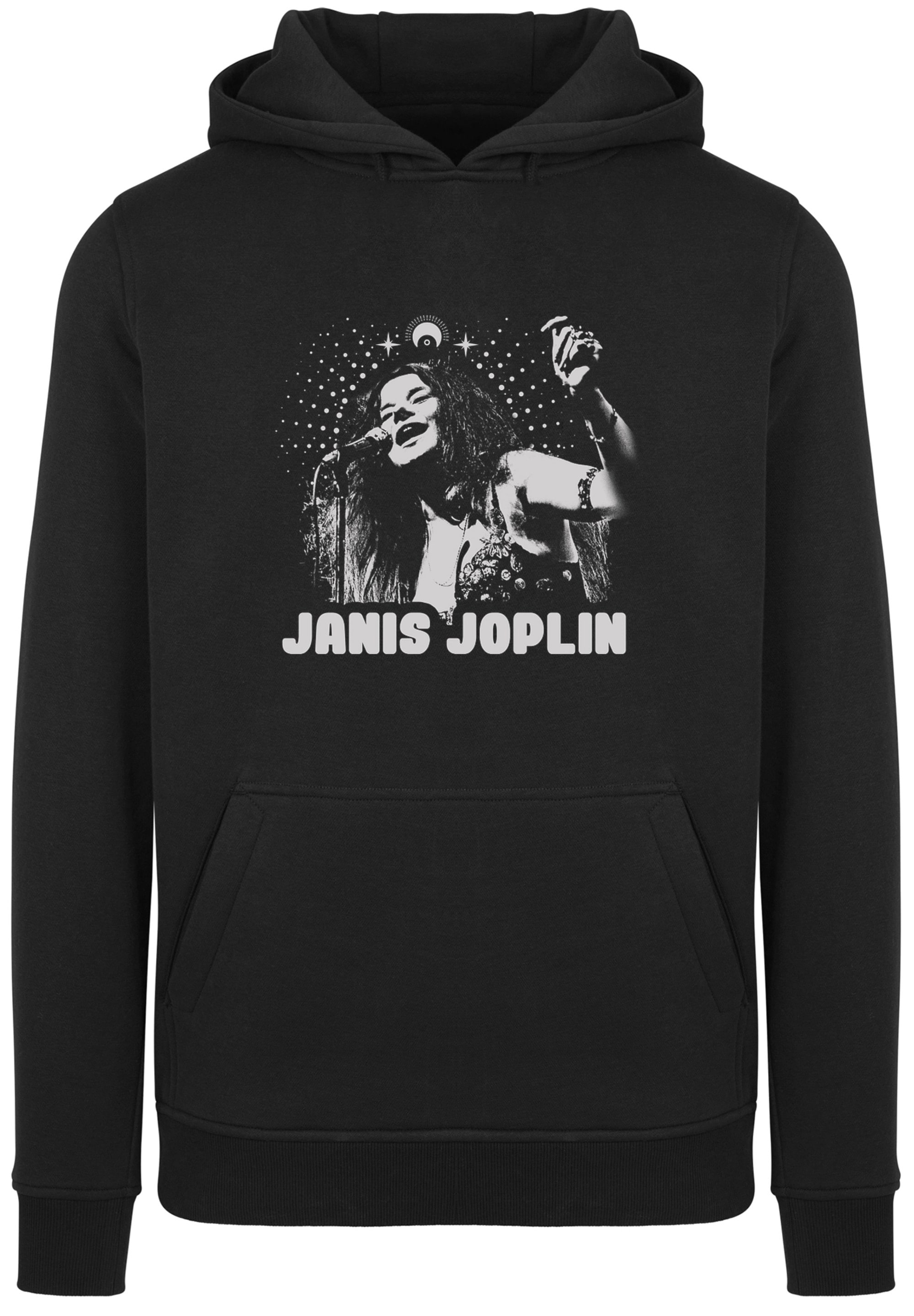 F4NT4STIC Sweatshirt »Janis Joplin Spiritual Mono«, Herren,Premium Merch,Slim-Fit,Kapuzenpullover,Bandshirt