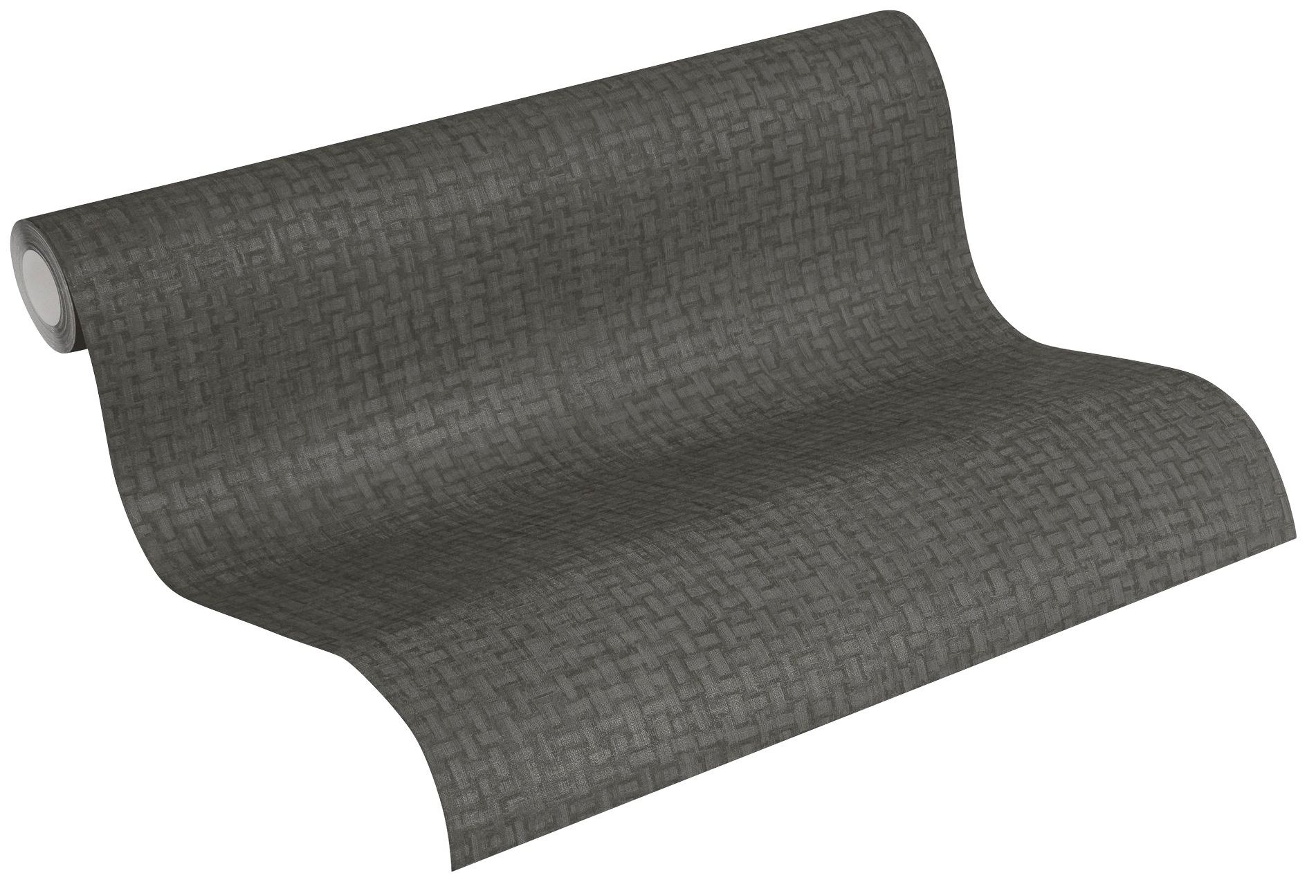 A.S. Création Vliestapete »Exotic Life geometrisch grafisch« einfarbig | uni | unifarben leicht strukturiert Tapete Geometrisch Tapeten Wohnzimmer Schlafzimmer Küche modern Design